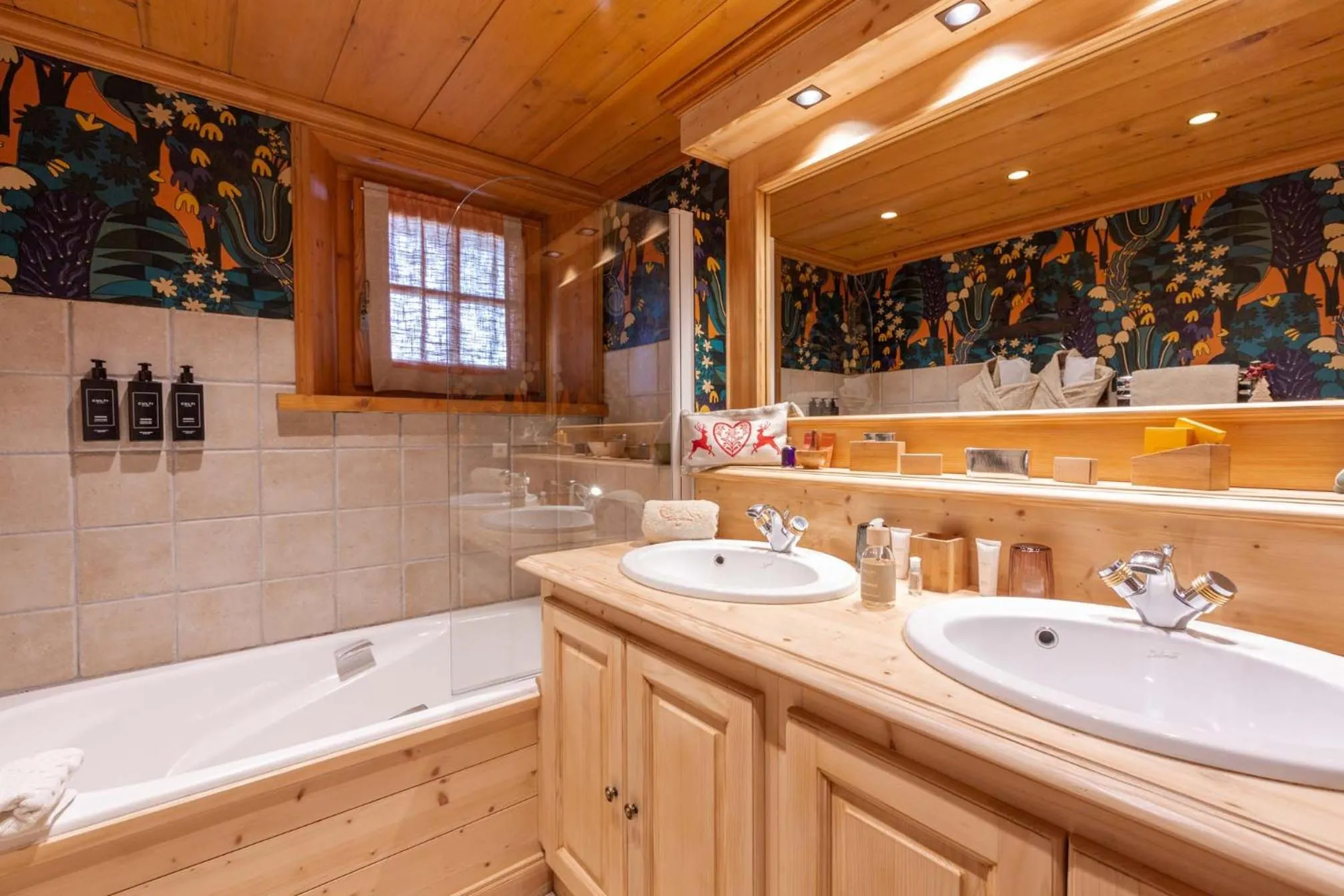 Bathroom in Magic Megève Bois