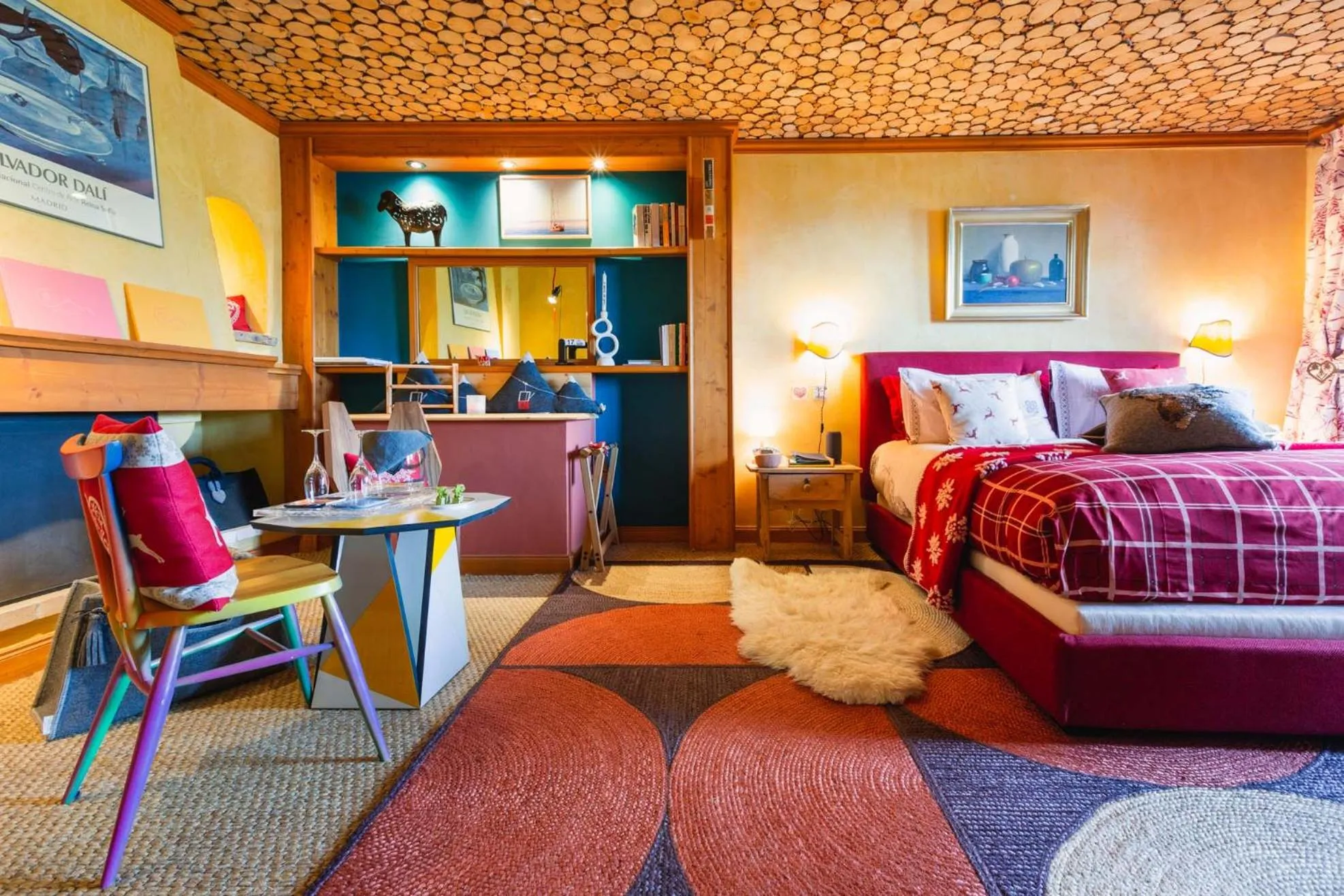 Bedroom, Bed in Magic Megève Bois