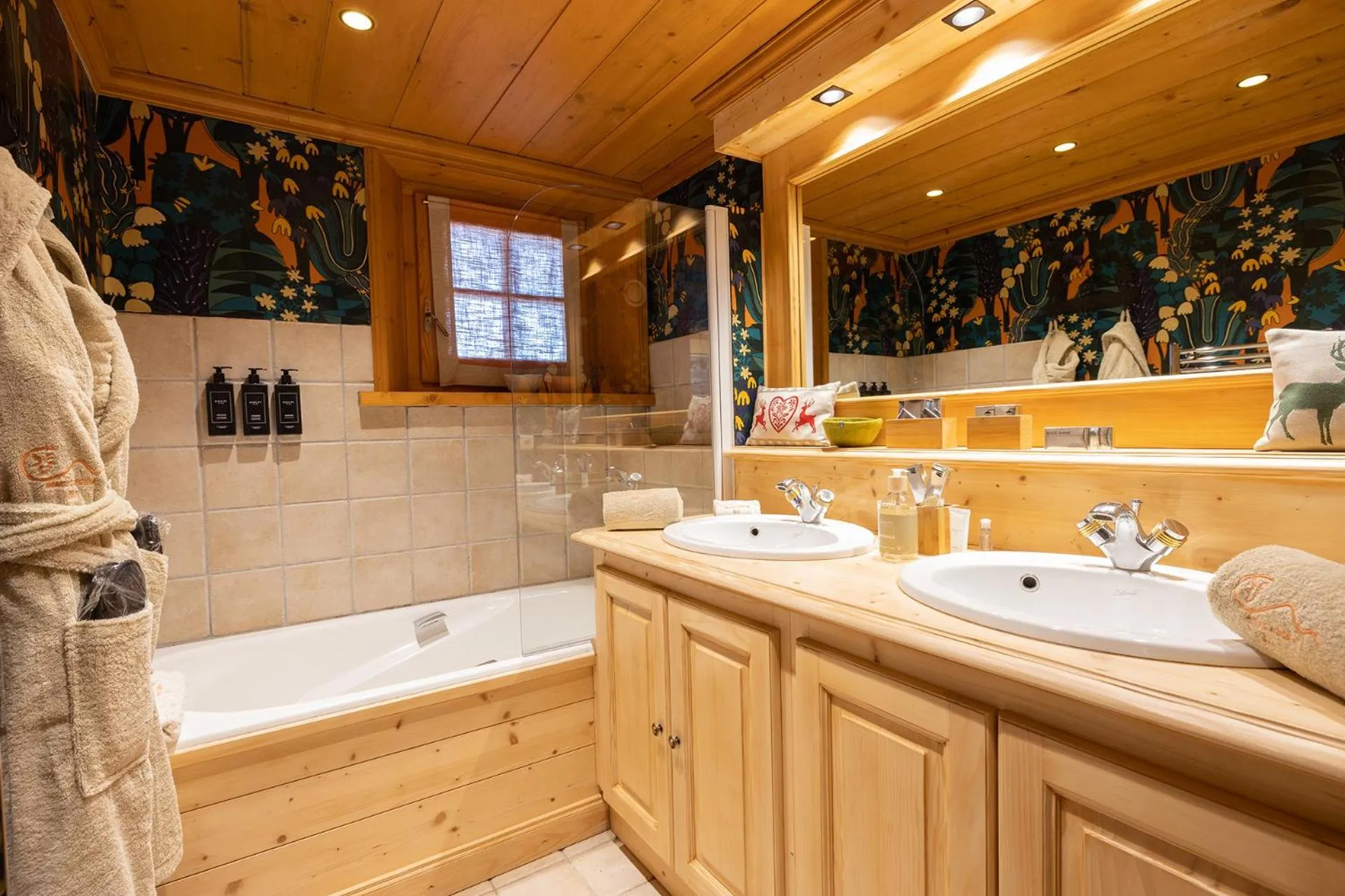 Bathroom in Magic Megève Bois