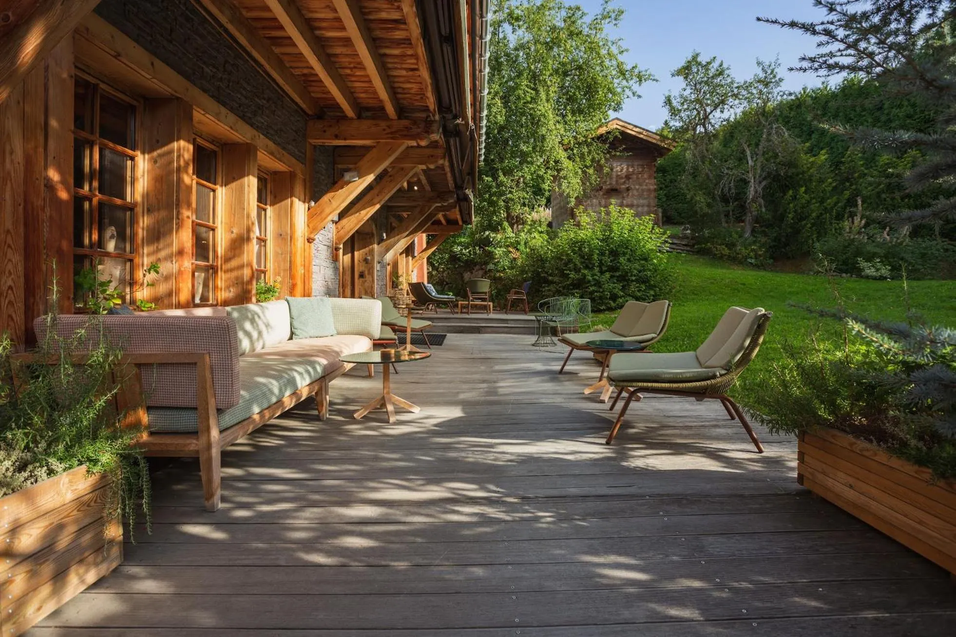 Garden in Magic Megève Bois