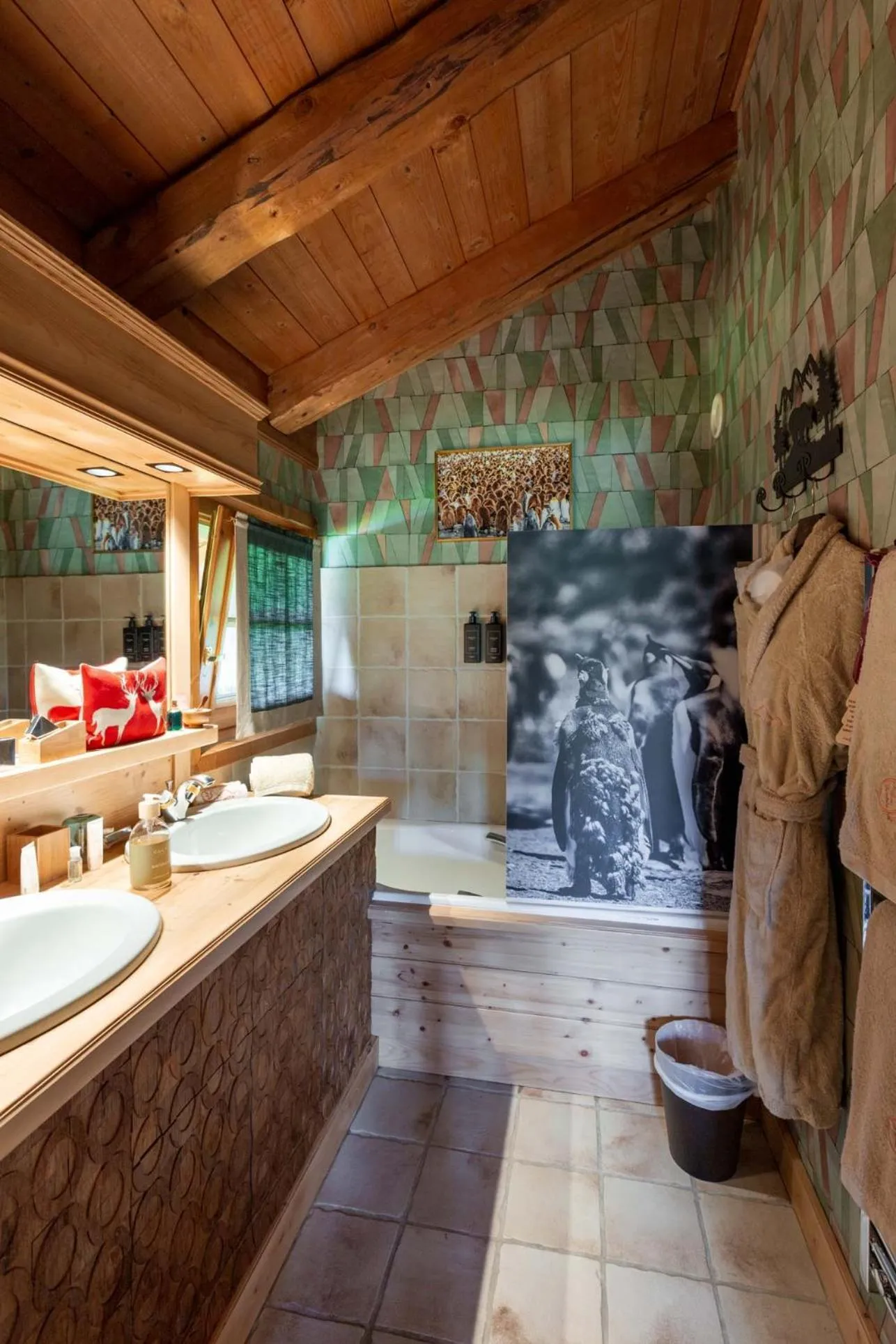 Bathroom in Magic Megève Bois