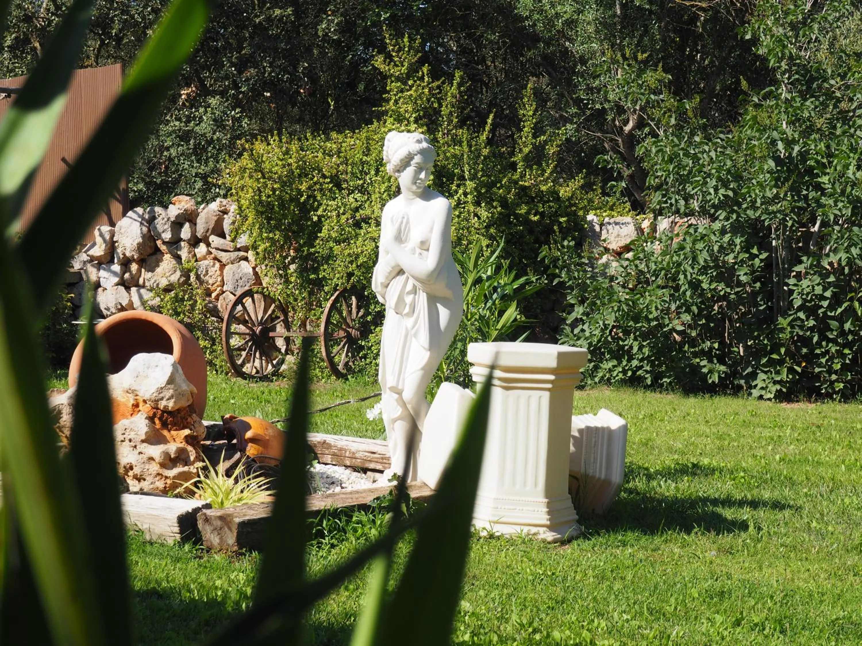 Garden view in Son Mercadal