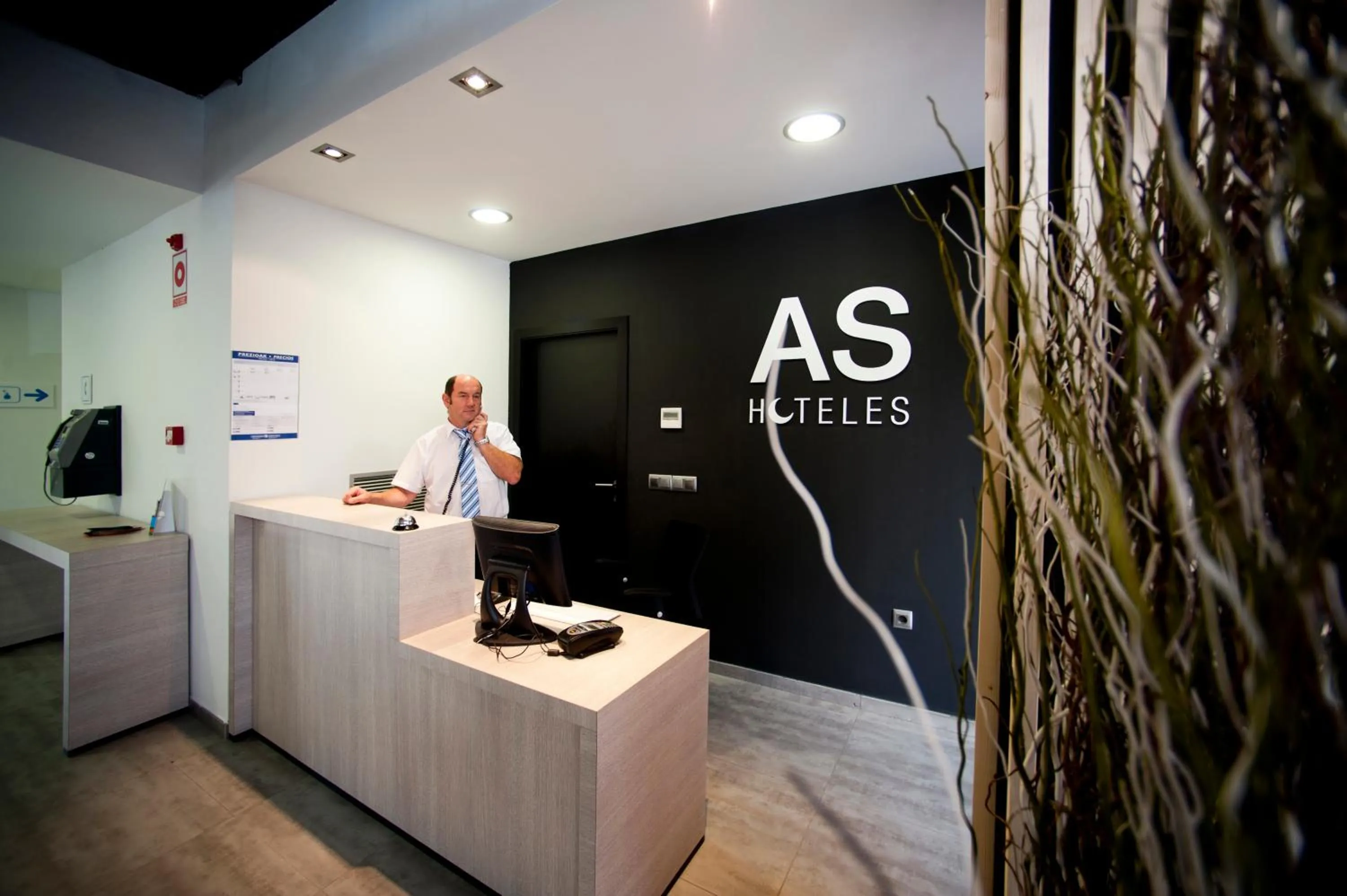 Lobby or reception in AS Hoteles Altube