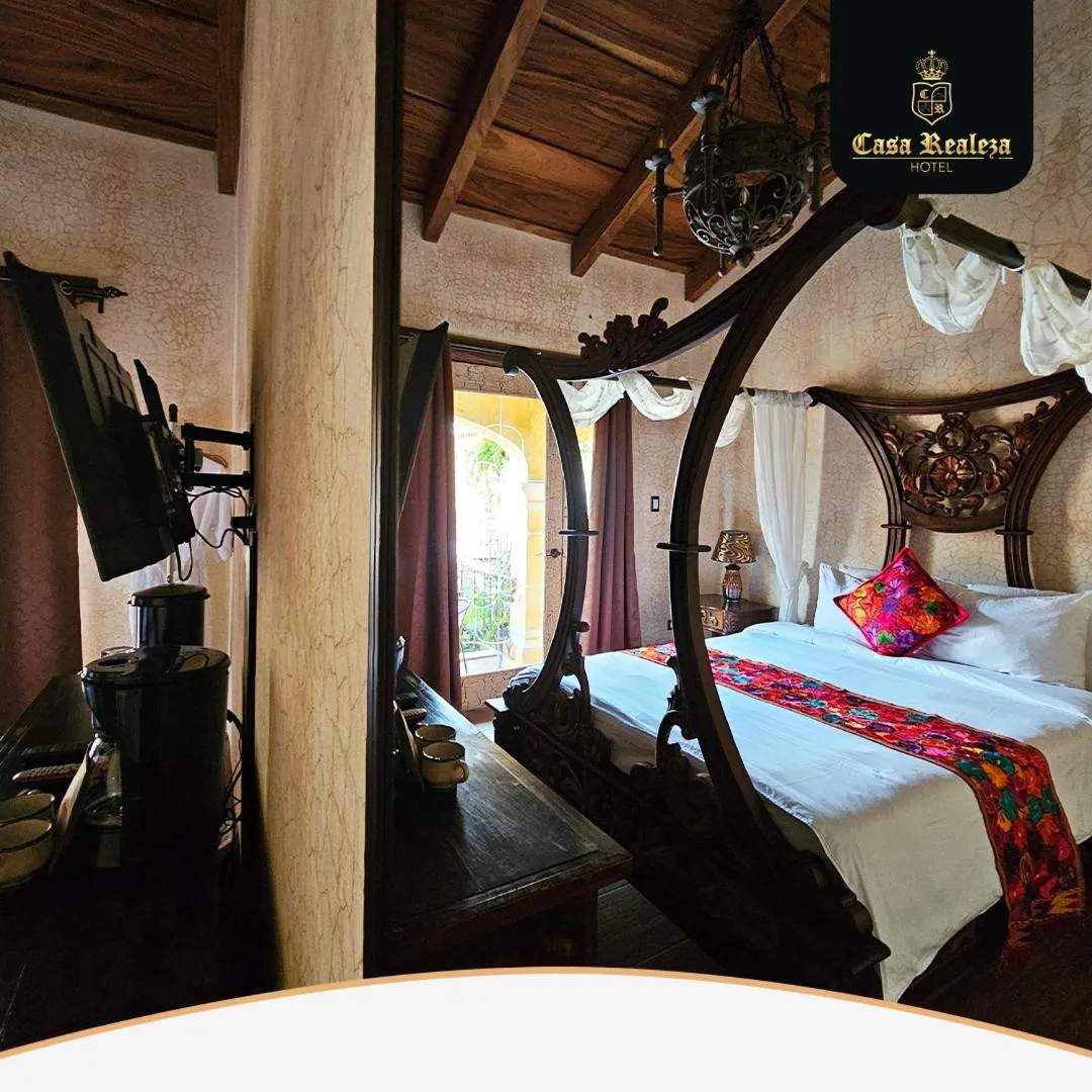 Bed in Hotel Casa Realeza