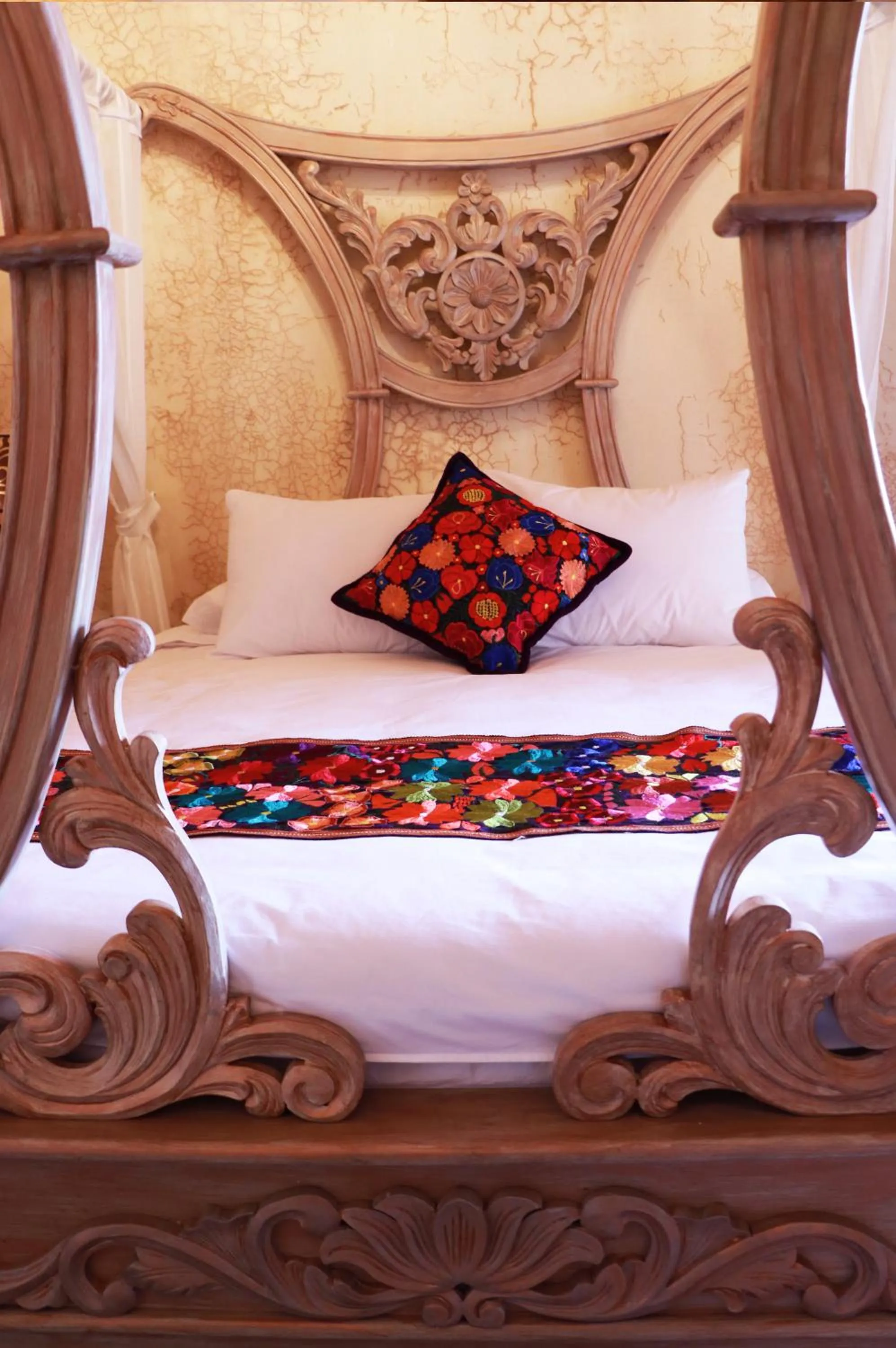 Bed in Hotel Casa Realeza