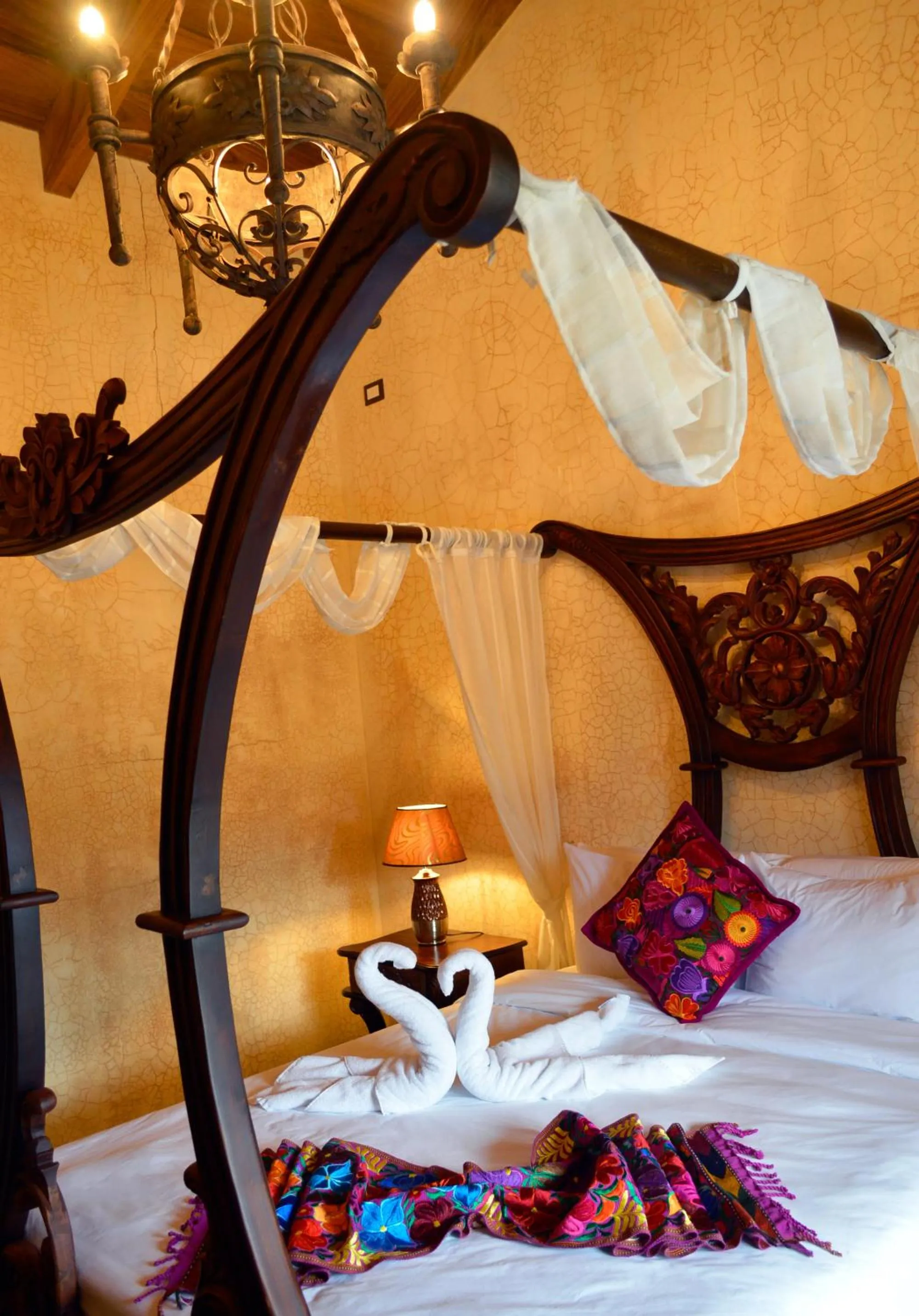 Bed in Hotel Casa Realeza