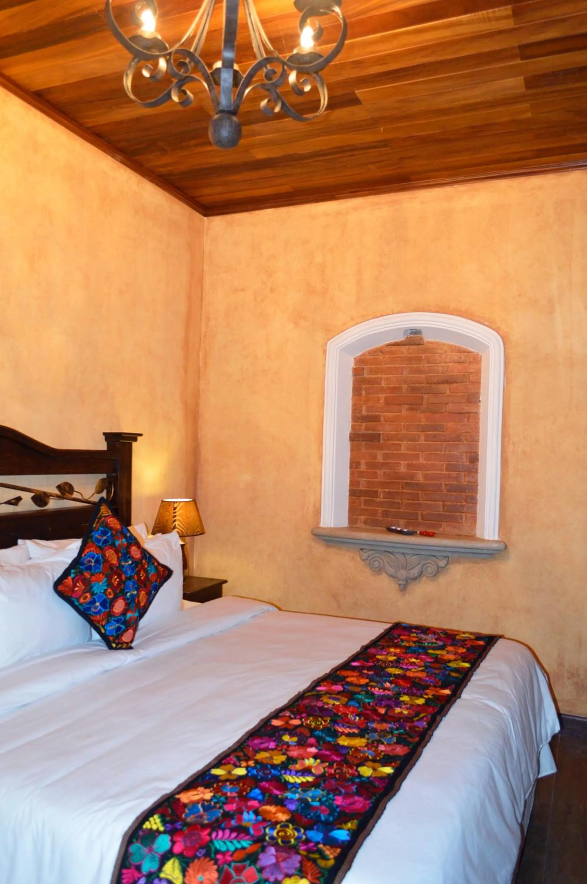 Bed in Hotel Casa Realeza