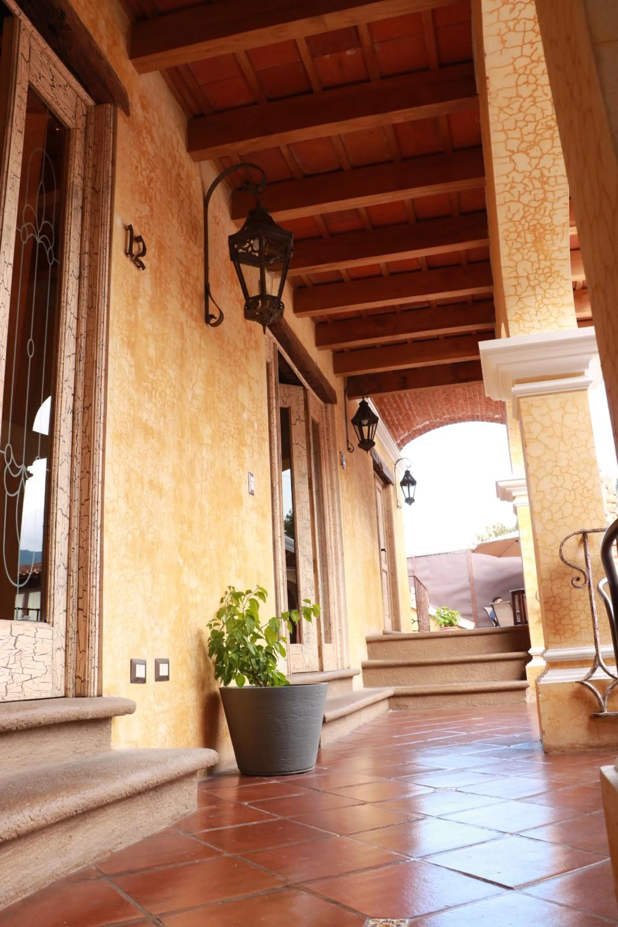 Balcony/Terrace in Hotel Casa Realeza