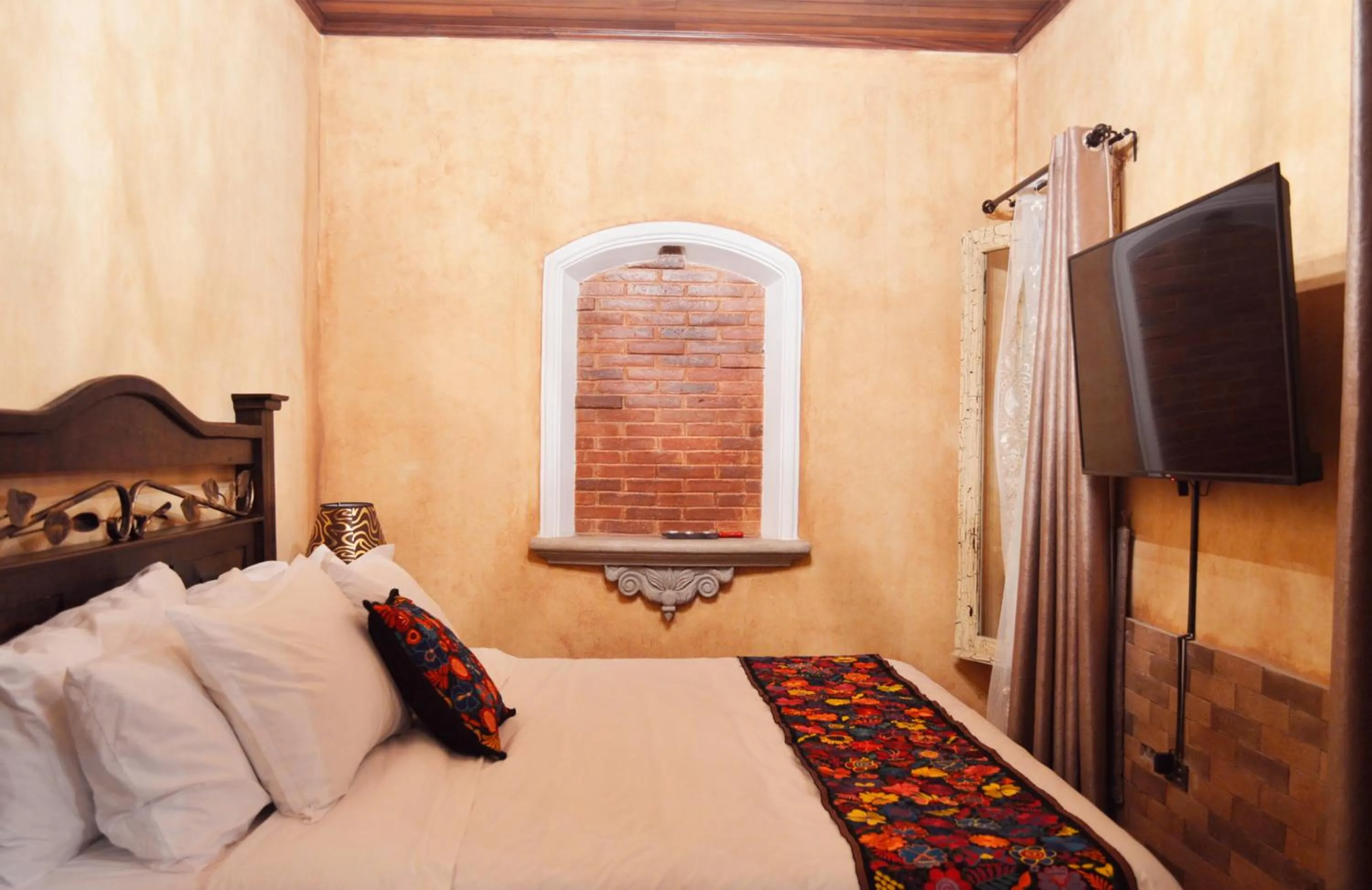 Bed in Hotel Casa Realeza