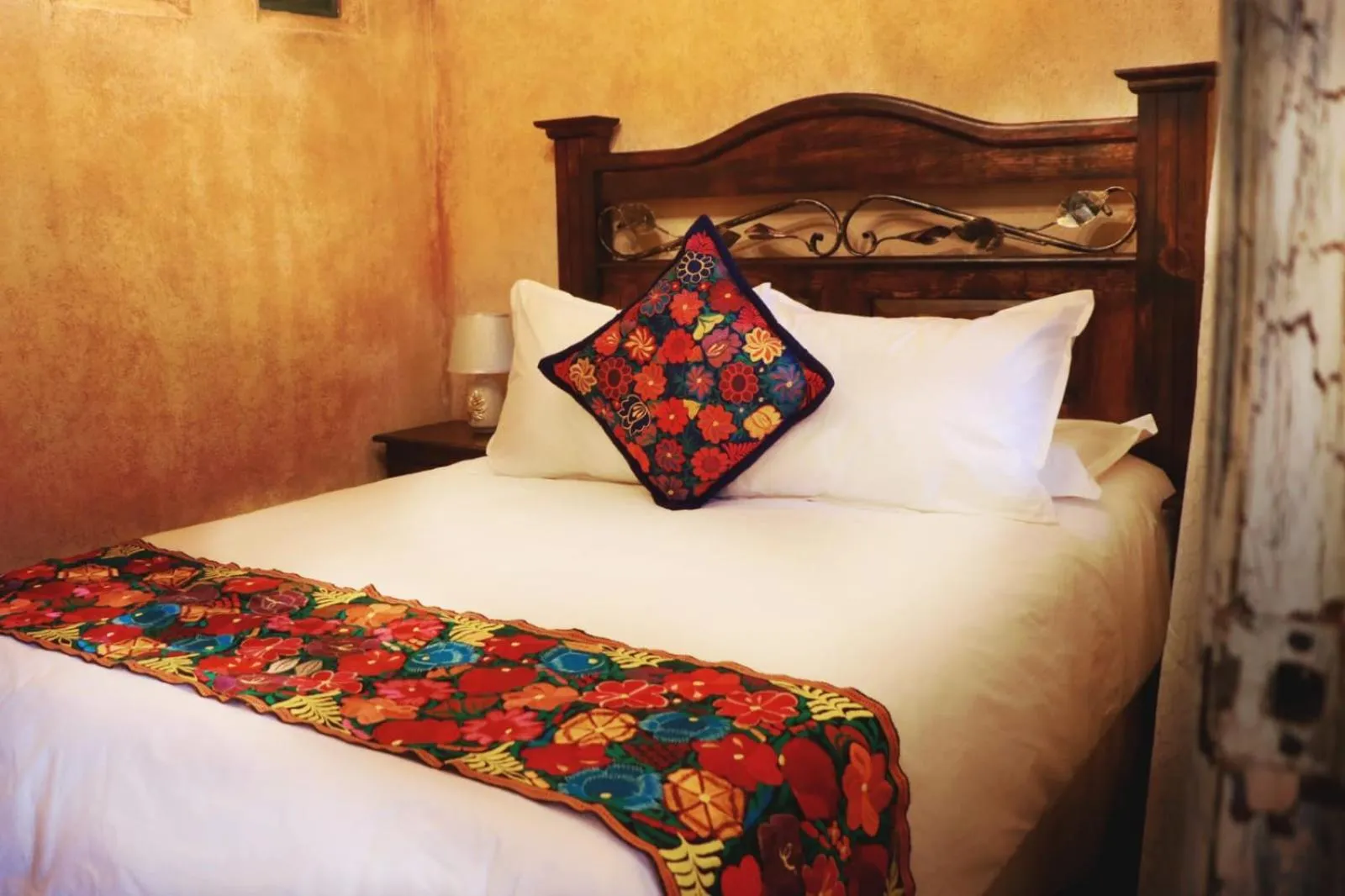 Bed in Hotel Casa Realeza