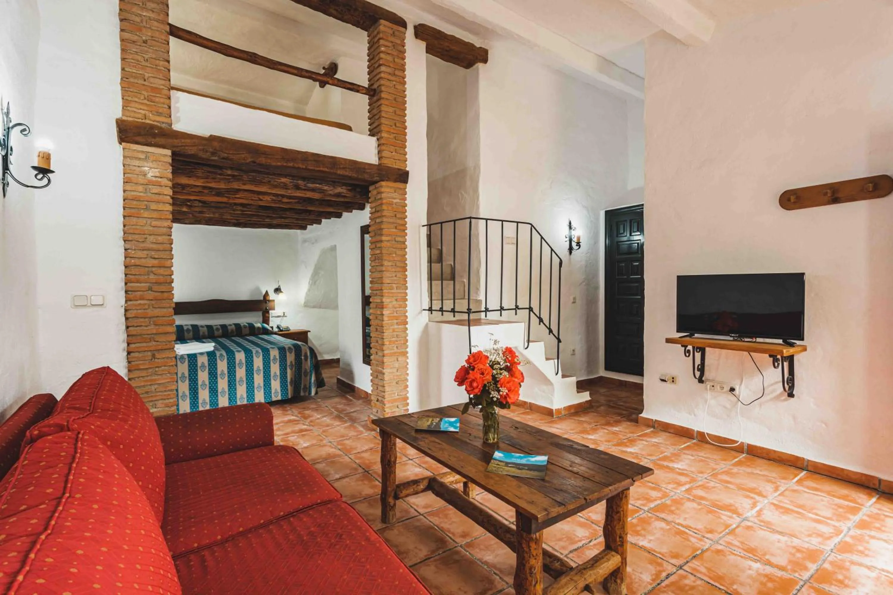 TV and multimedia, Bed in Hotel Rural El Horcajo de Ronda