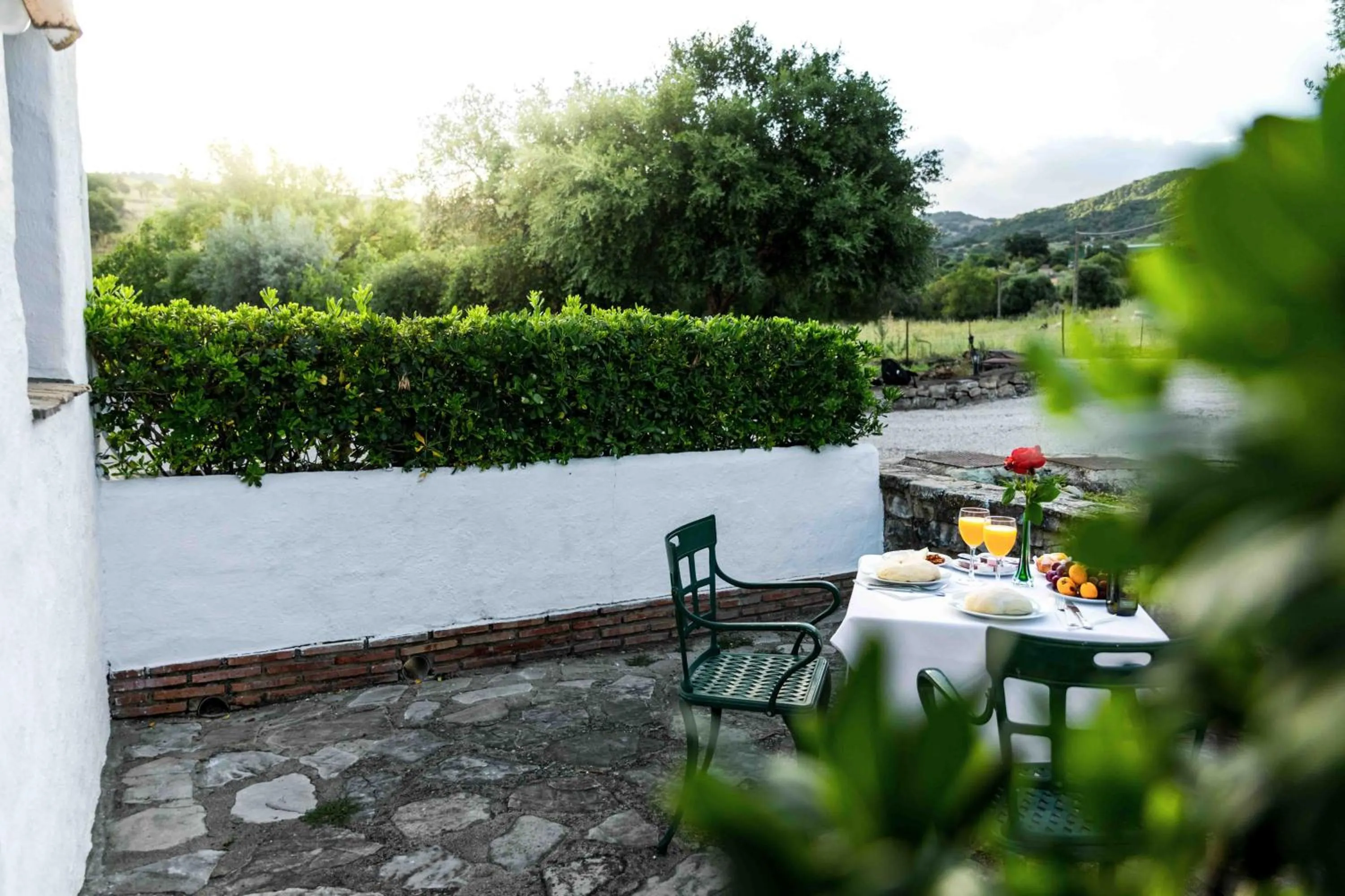 Patio in Hotel Rural El Horcajo de Ronda