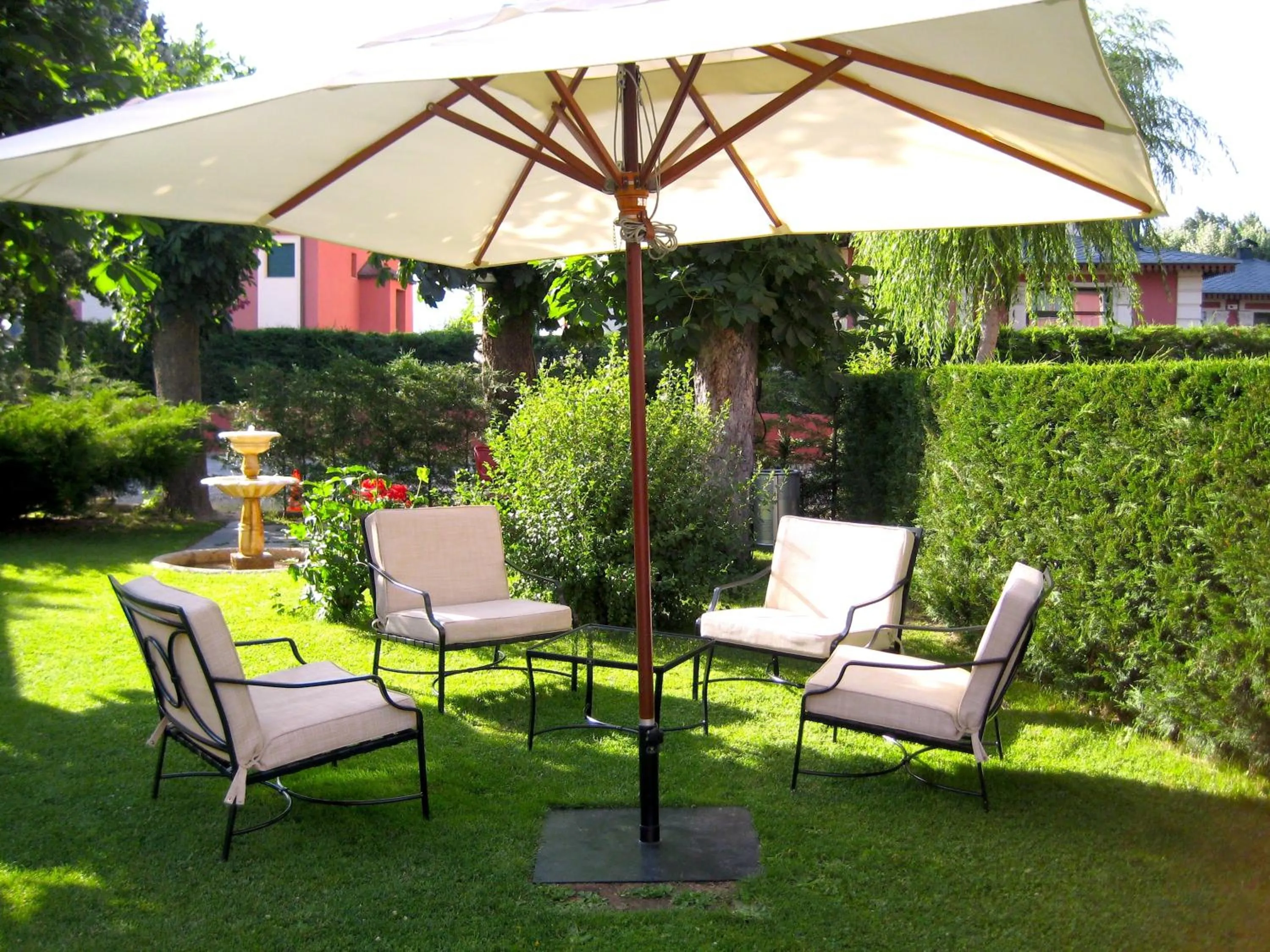 Garden in Hotel Del Lago