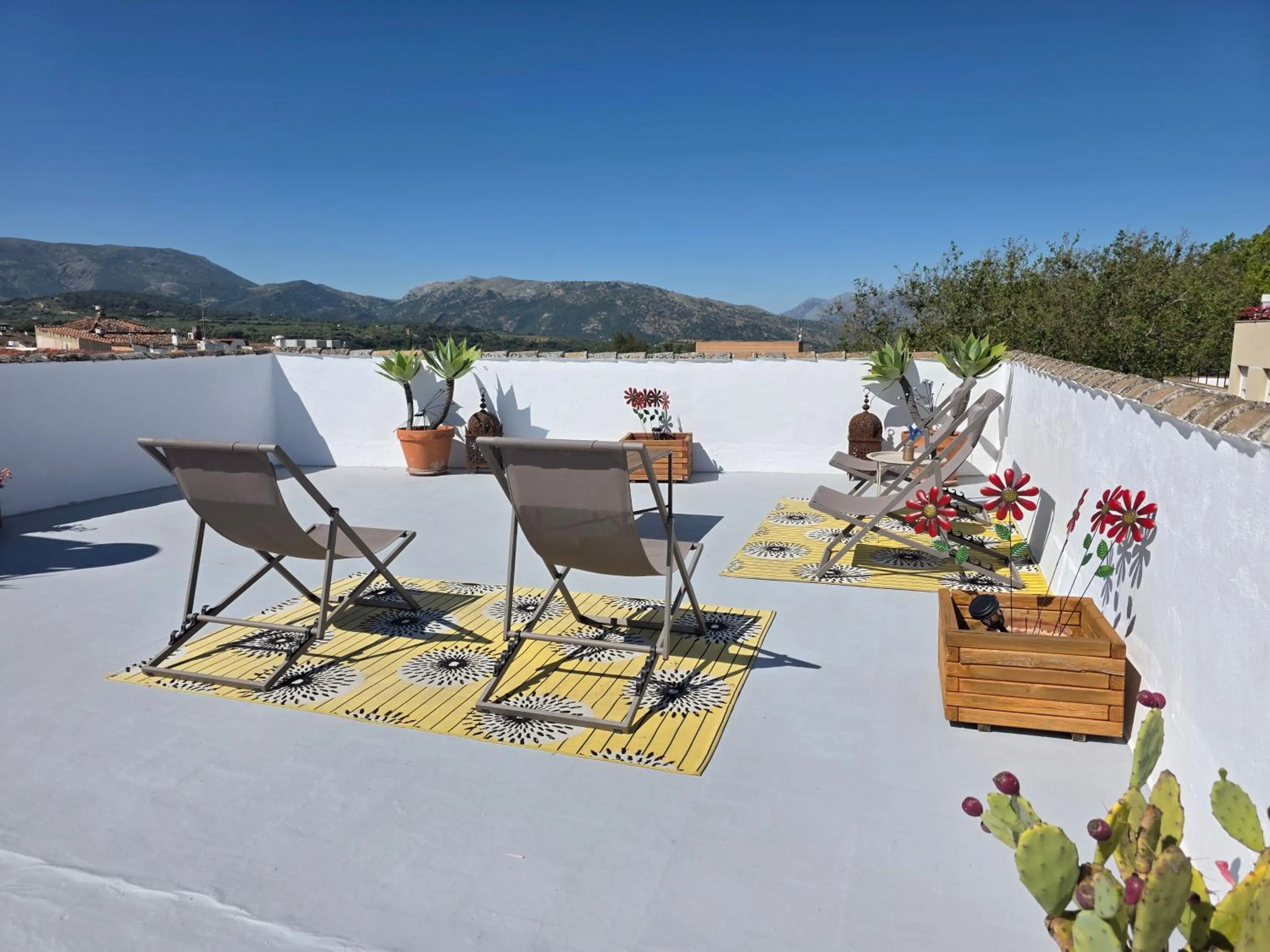 Solarium in Ronda Hotel Polo