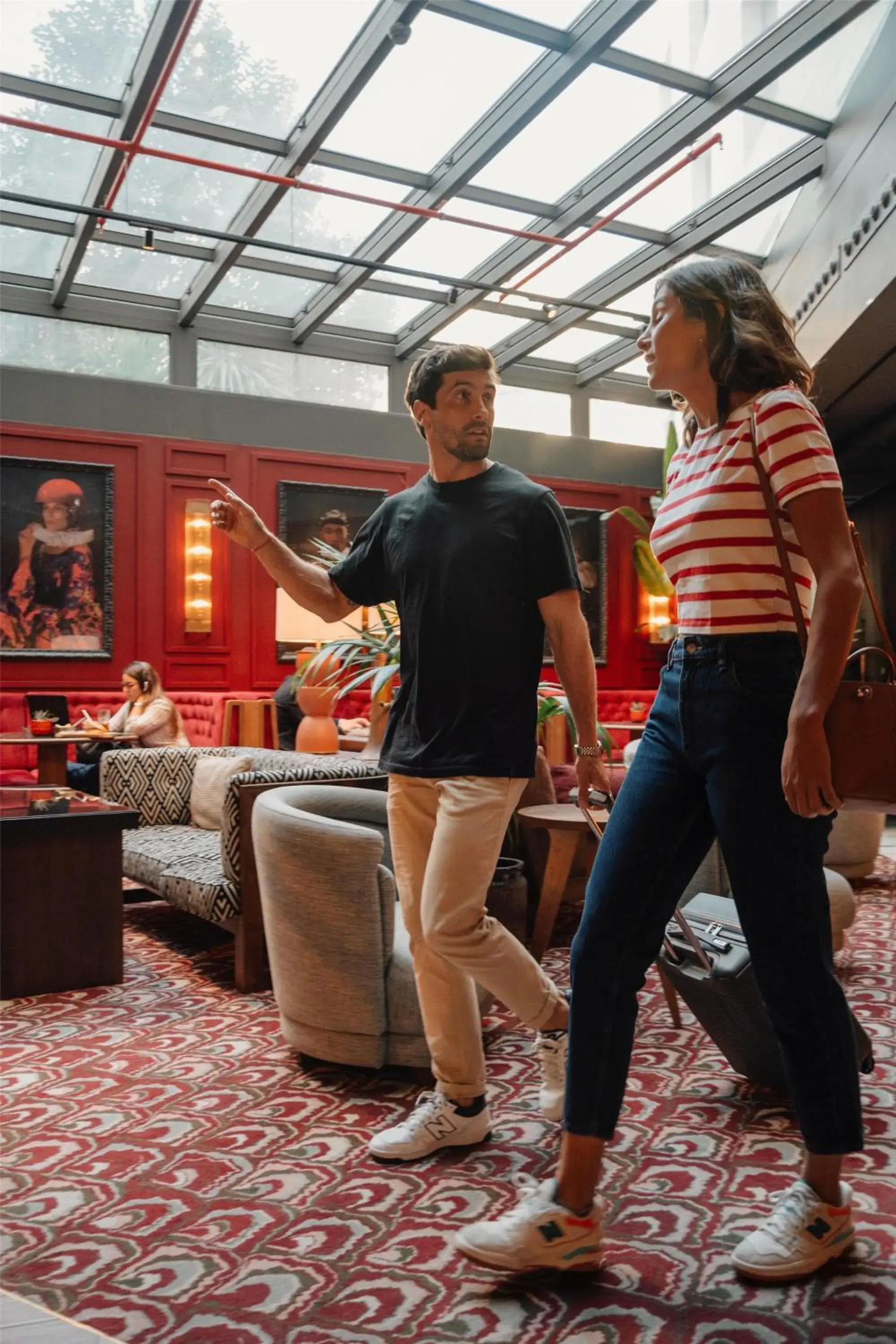 Lobby or reception in Radisson RED Madrid Lobby or reception in Radisson RED Madrid