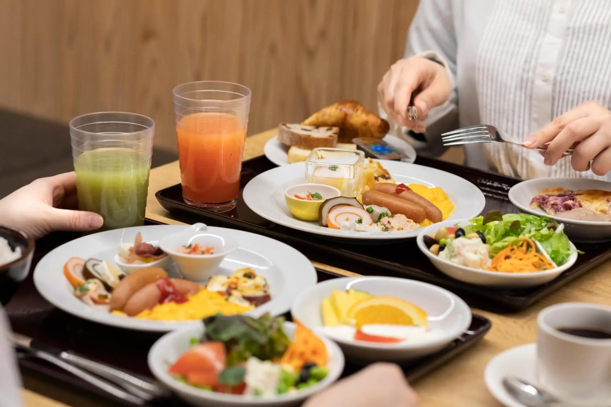 Buffet breakfast in HOTEL VISCHIO TOYAMA