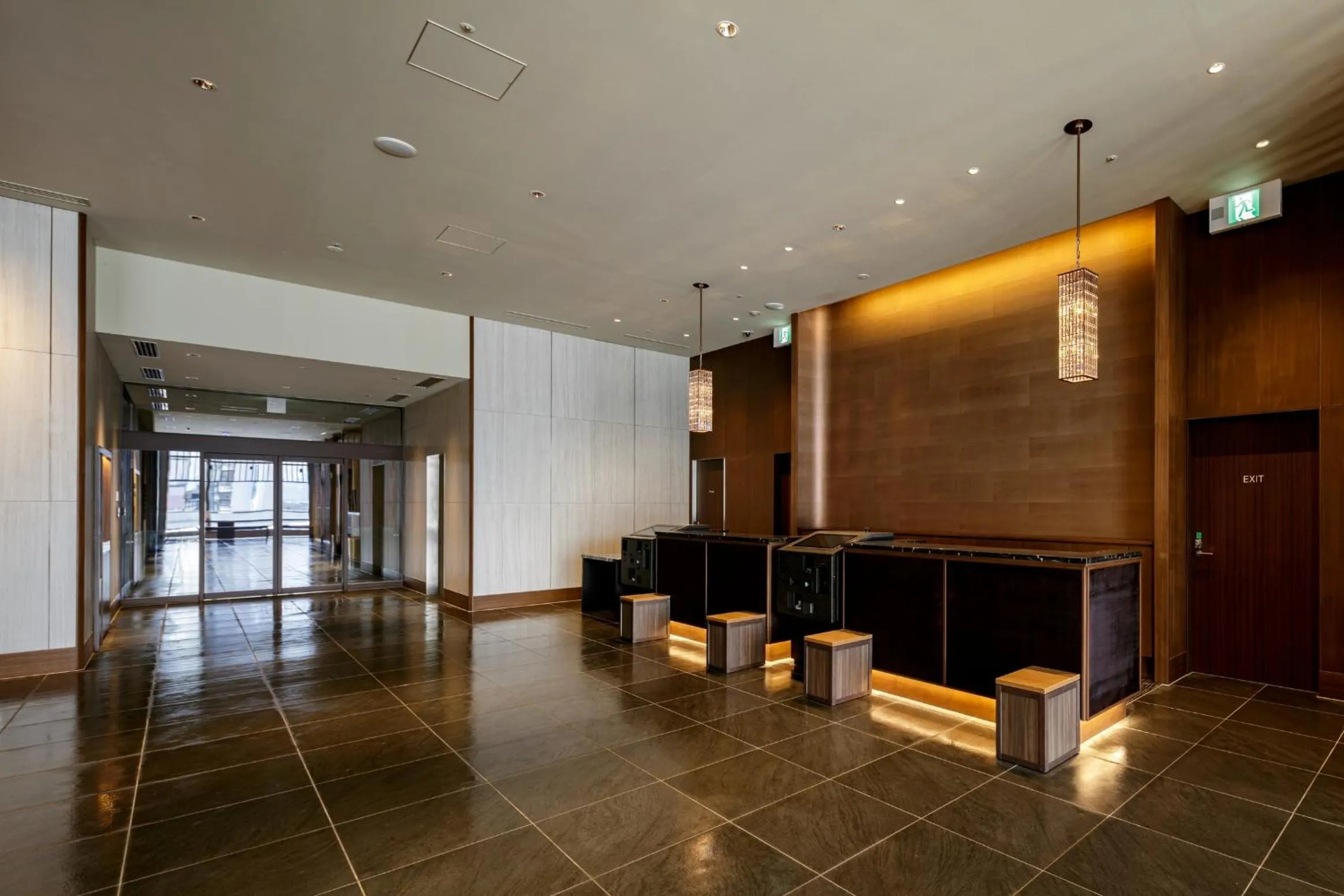 Lobby or reception in HOTEL VISCHIO TOYAMA