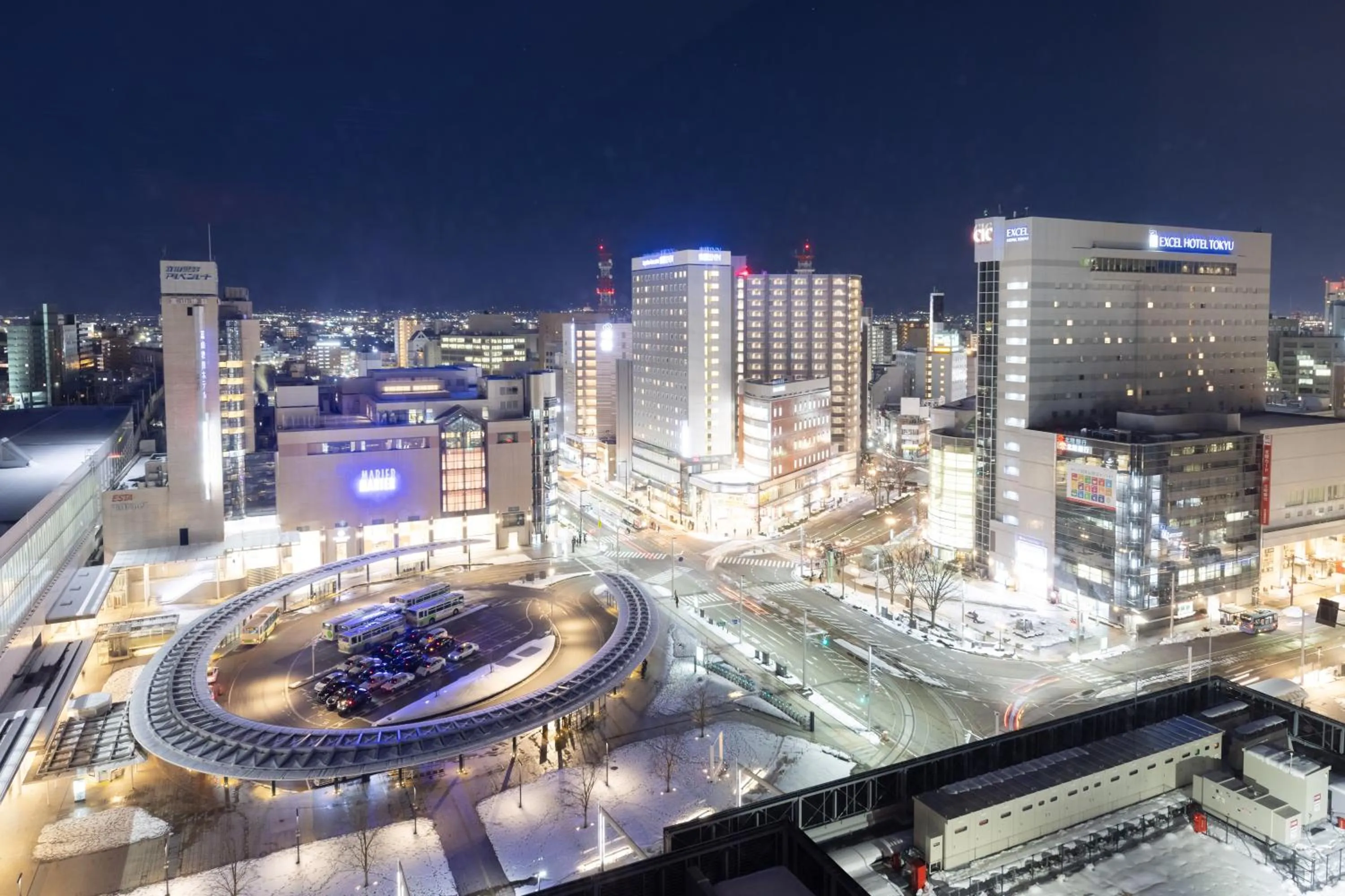 City view in HOTEL VISCHIO TOYAMA
