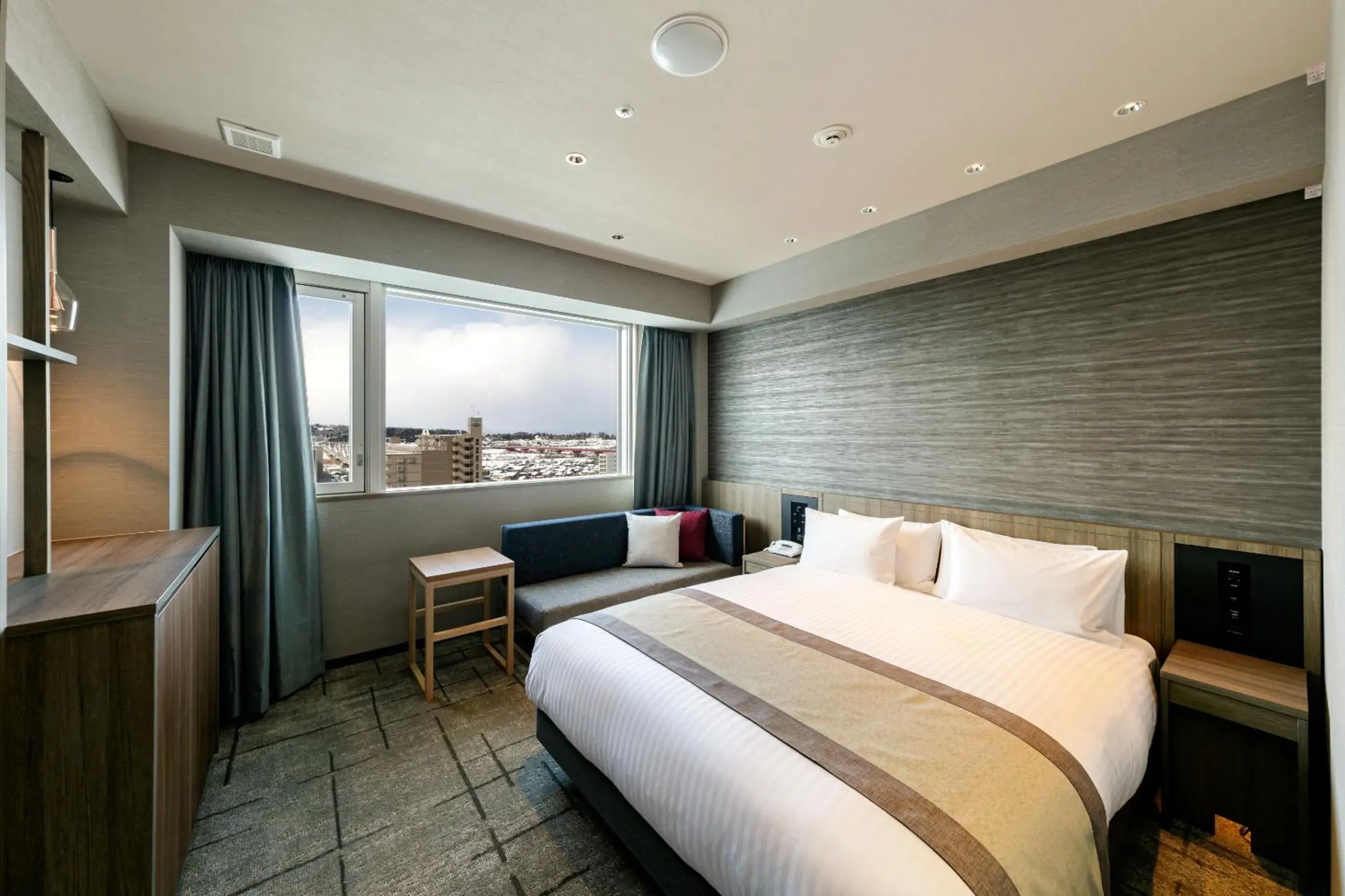 Bedroom, Bed in HOTEL VISCHIO TOYAMA Bedroom, Bed in HOTEL VISCHIO TOYAMA