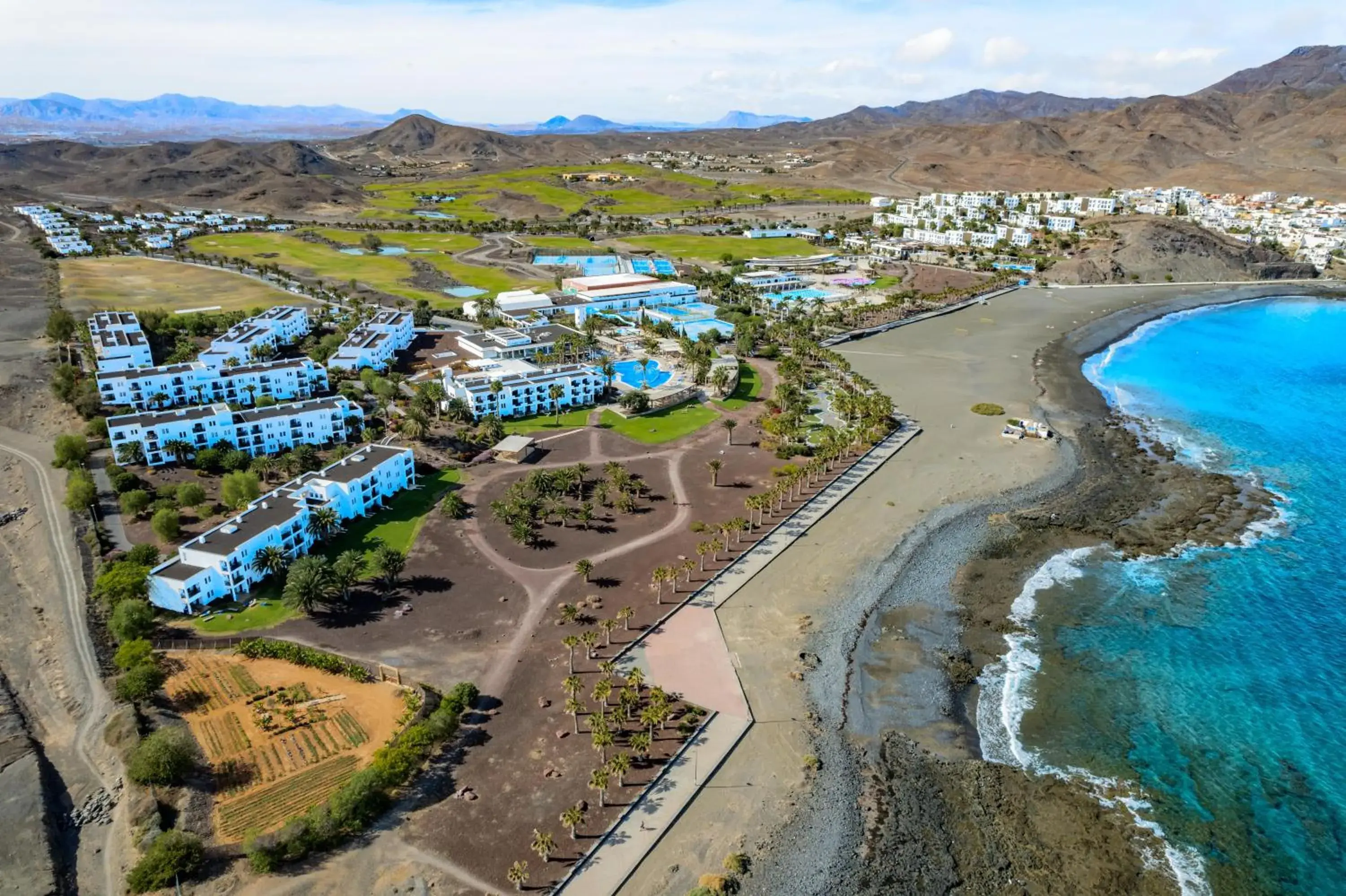 Bird's eye view in Playitas Hotel - Sports Resort Bird's eye view in Playitas Hotel - Sports Resort
