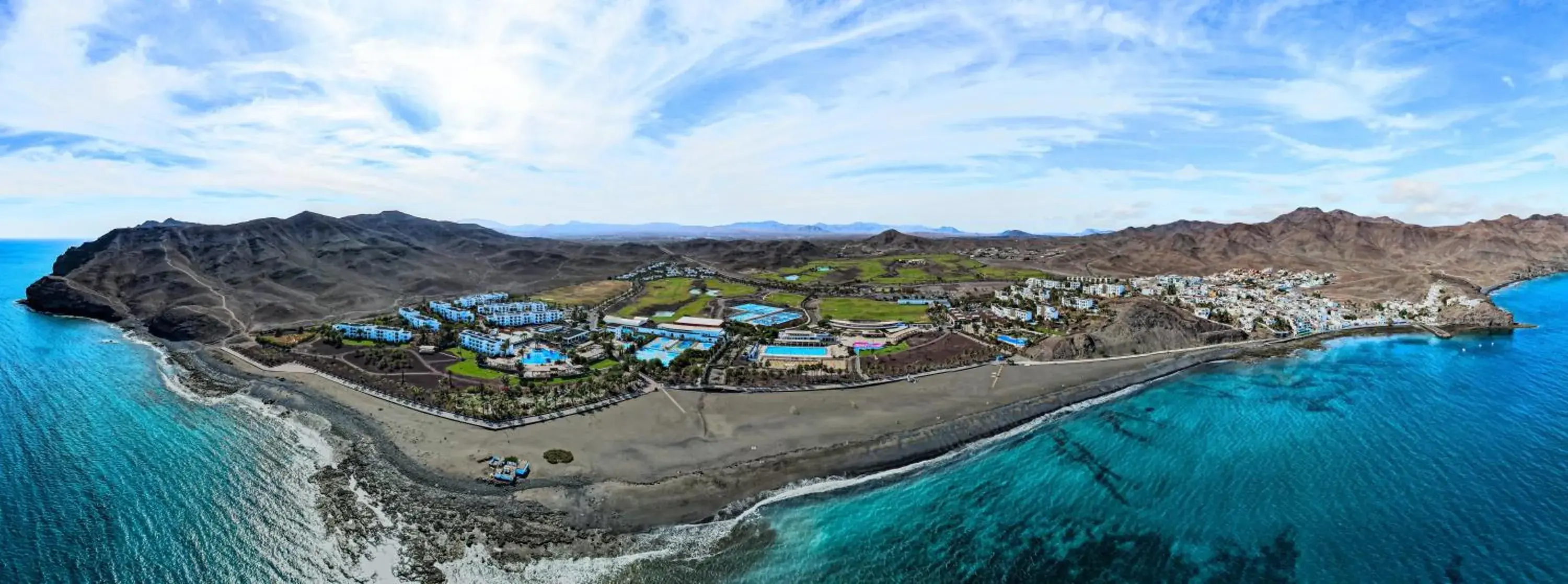 Bird's eye view in Playitas Hotel - Sports Resort Bird's eye view in Playitas Hotel - Sports Resort