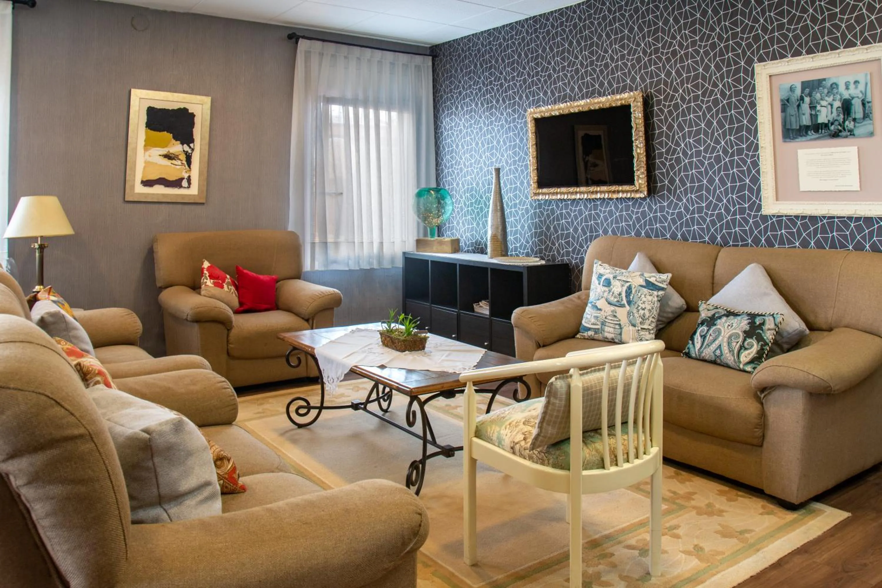 Living room in Hotel Esteba