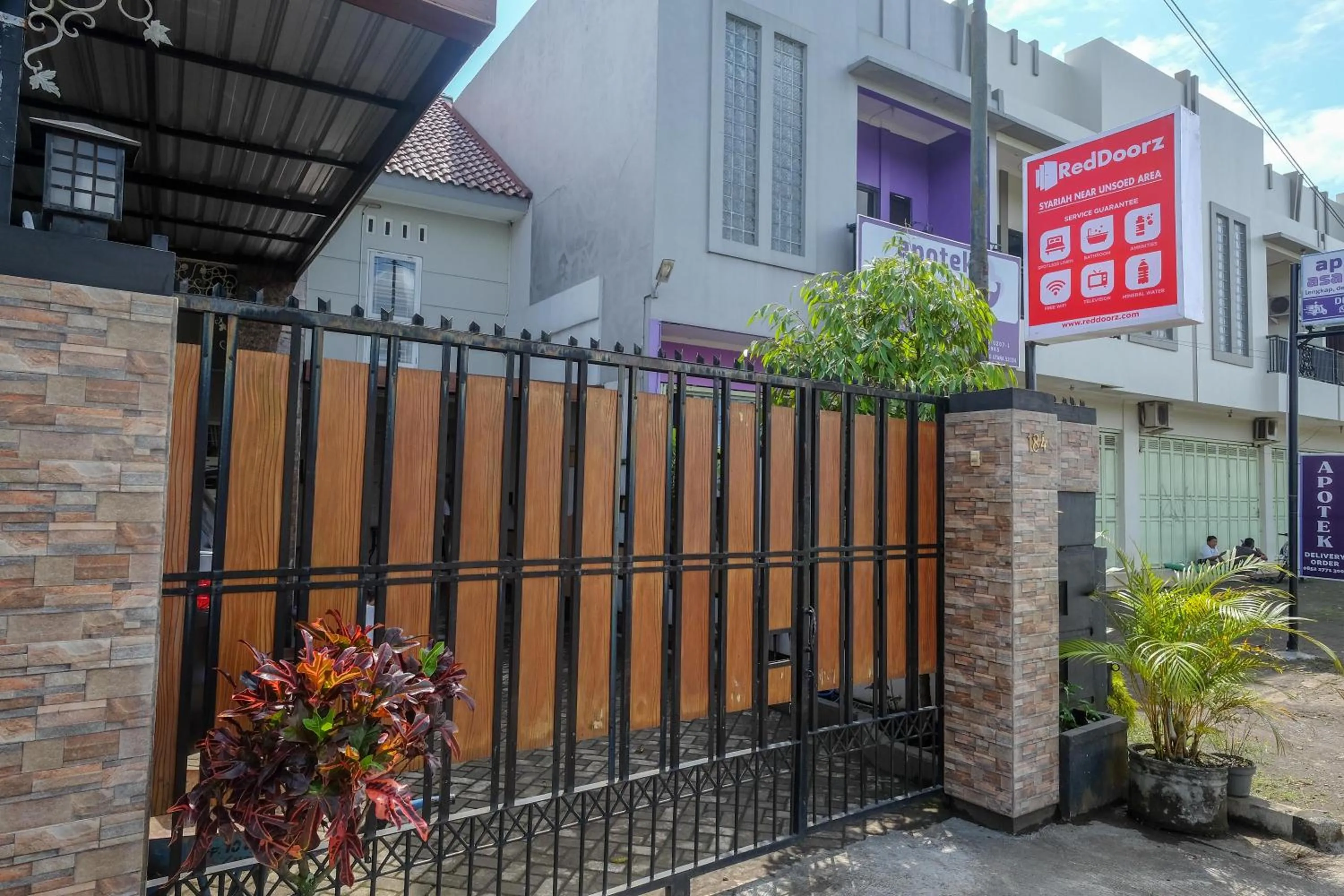 Property building in RedDoorz Syariah near Kampus UNSOED Purwokerto