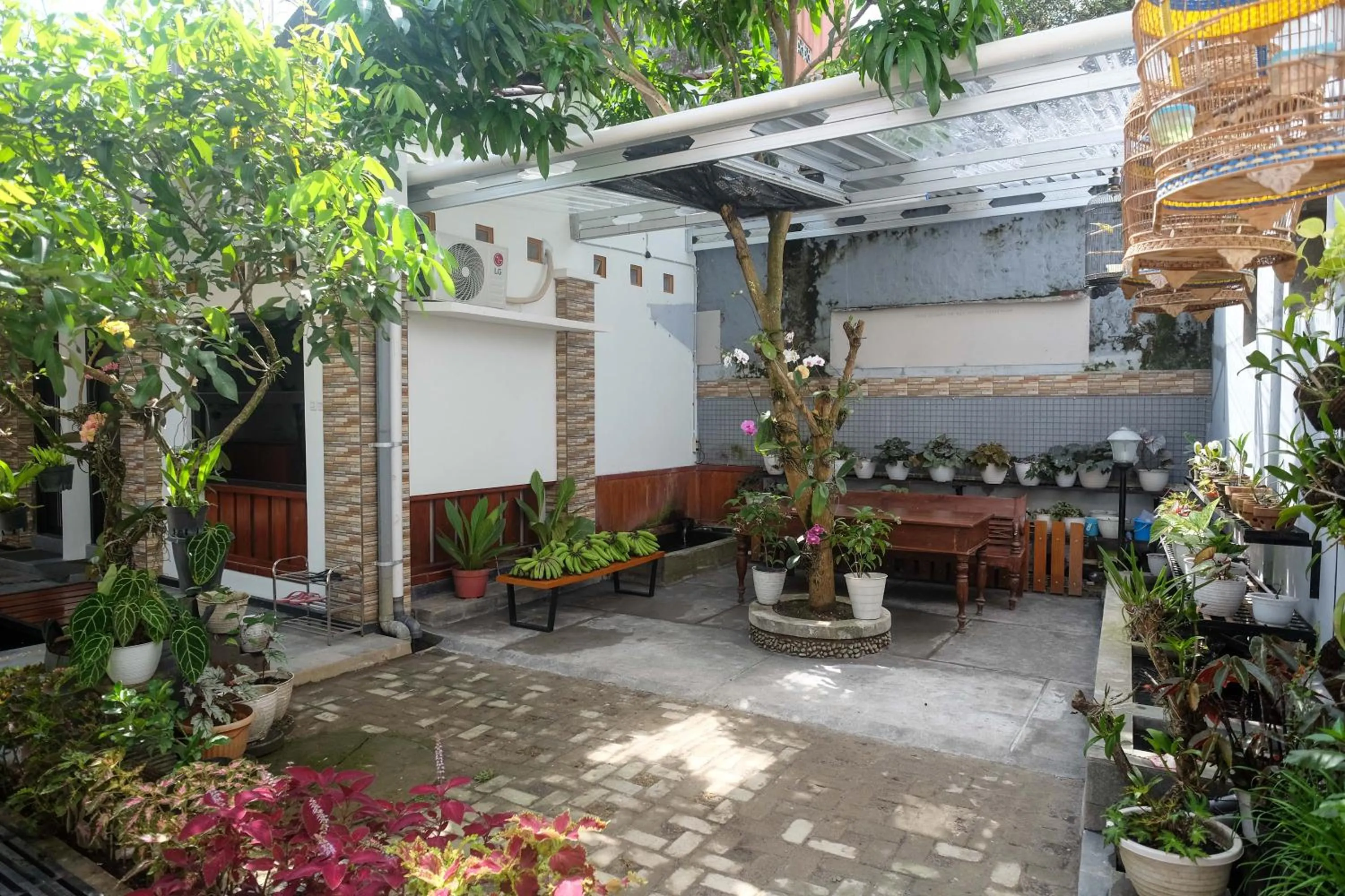 Garden in RedDoorz Syariah near Kampus UNSOED Purwokerto