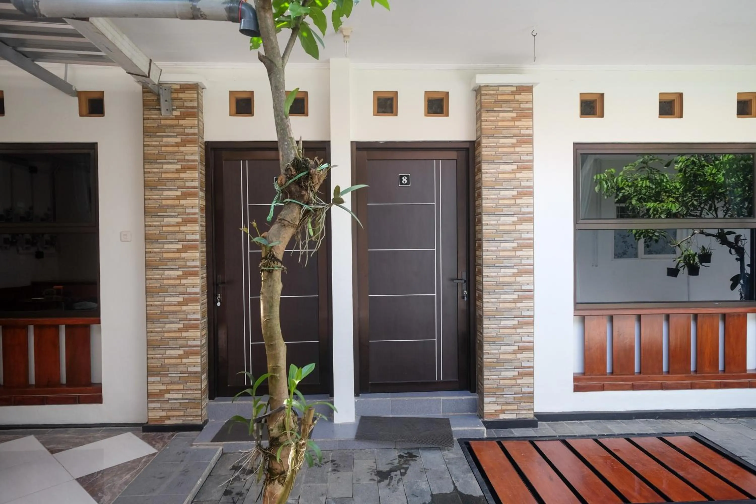 Facade/entrance in RedDoorz Syariah near Kampus UNSOED Purwokerto