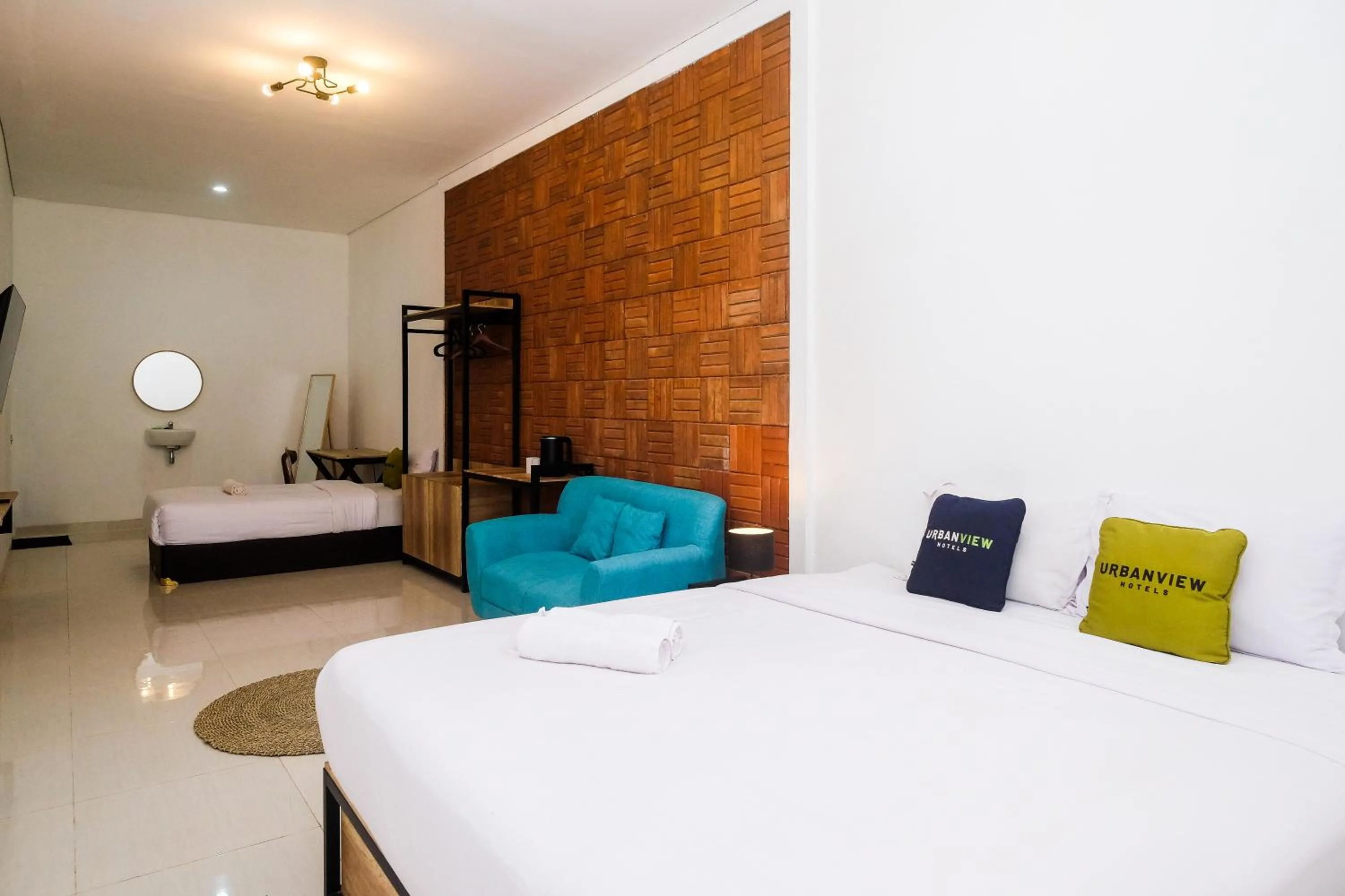 Bedroom, Bed in Urbanview Griya Kusumo Seturan Yogyakarta