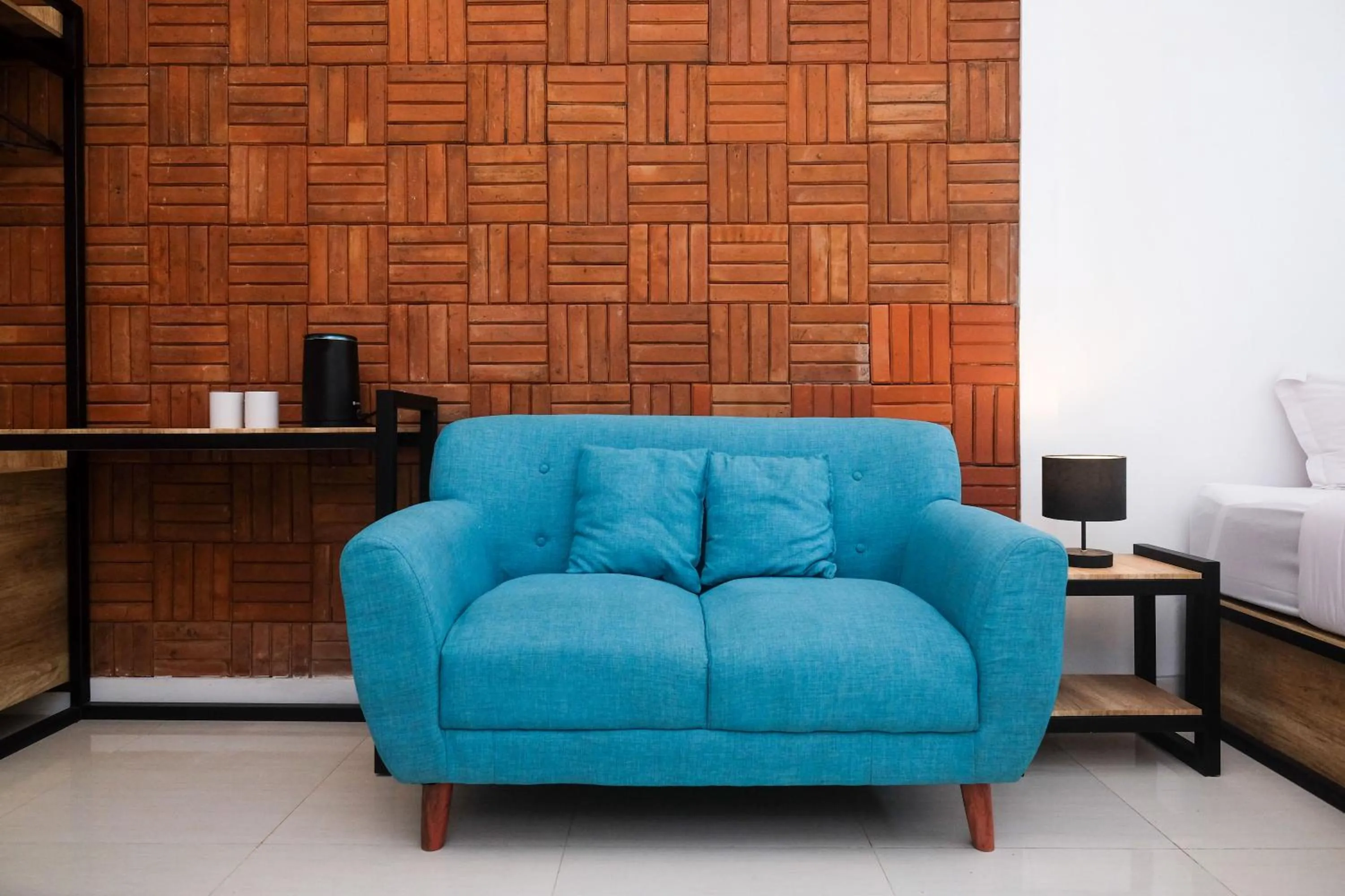 Seating area in Urbanview Griya Kusumo Seturan Yogyakarta
