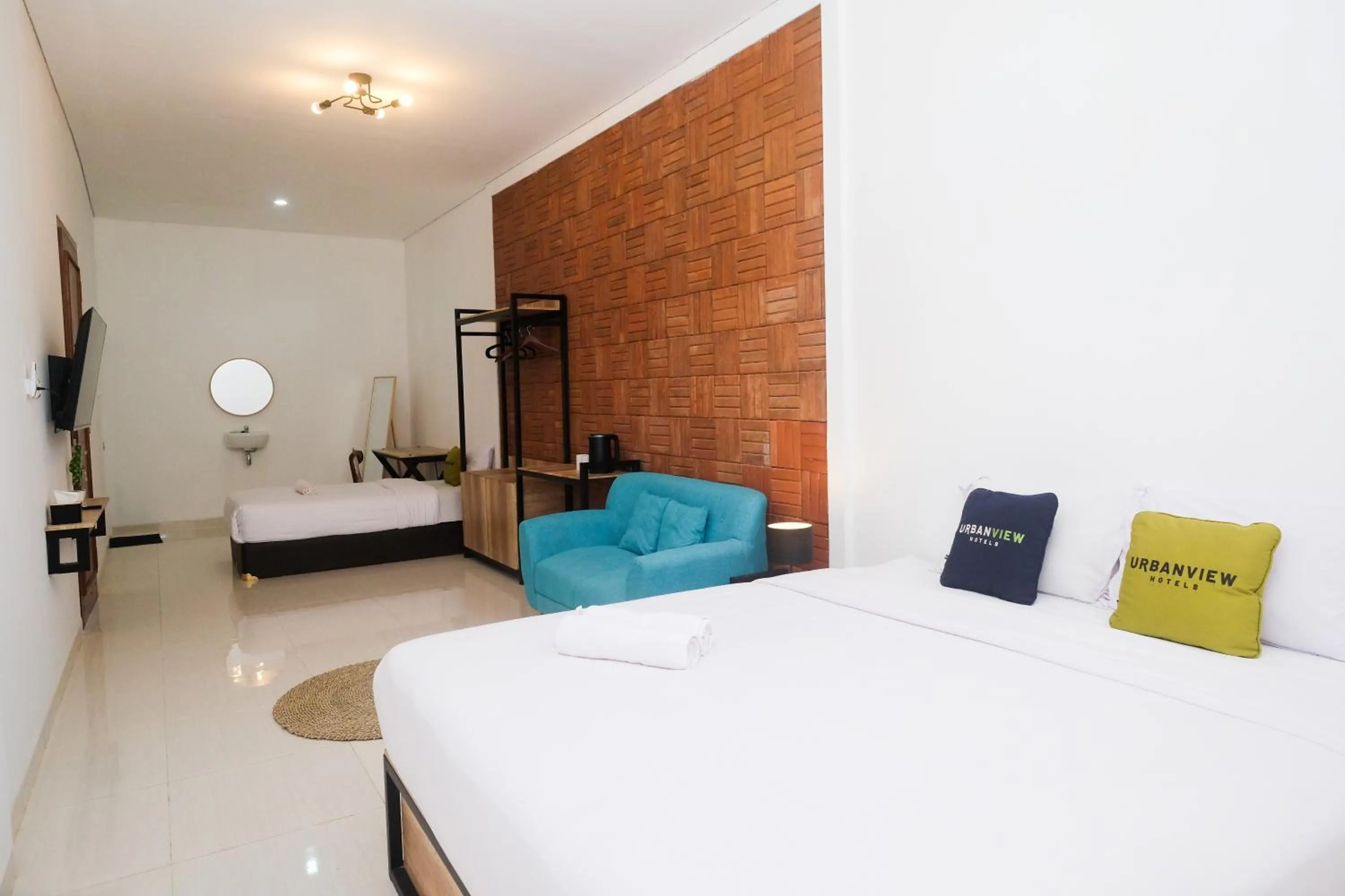 Bedroom, Bed in Urbanview Griya Kusumo Seturan Yogyakarta