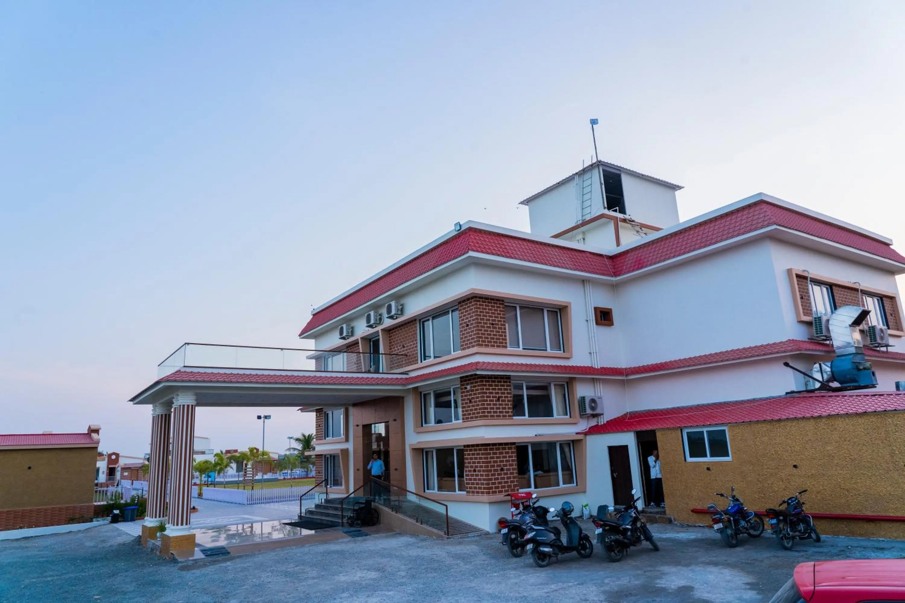 Property building in Flamingo Club and Resort Una 3 Km Away from Diu Check Post