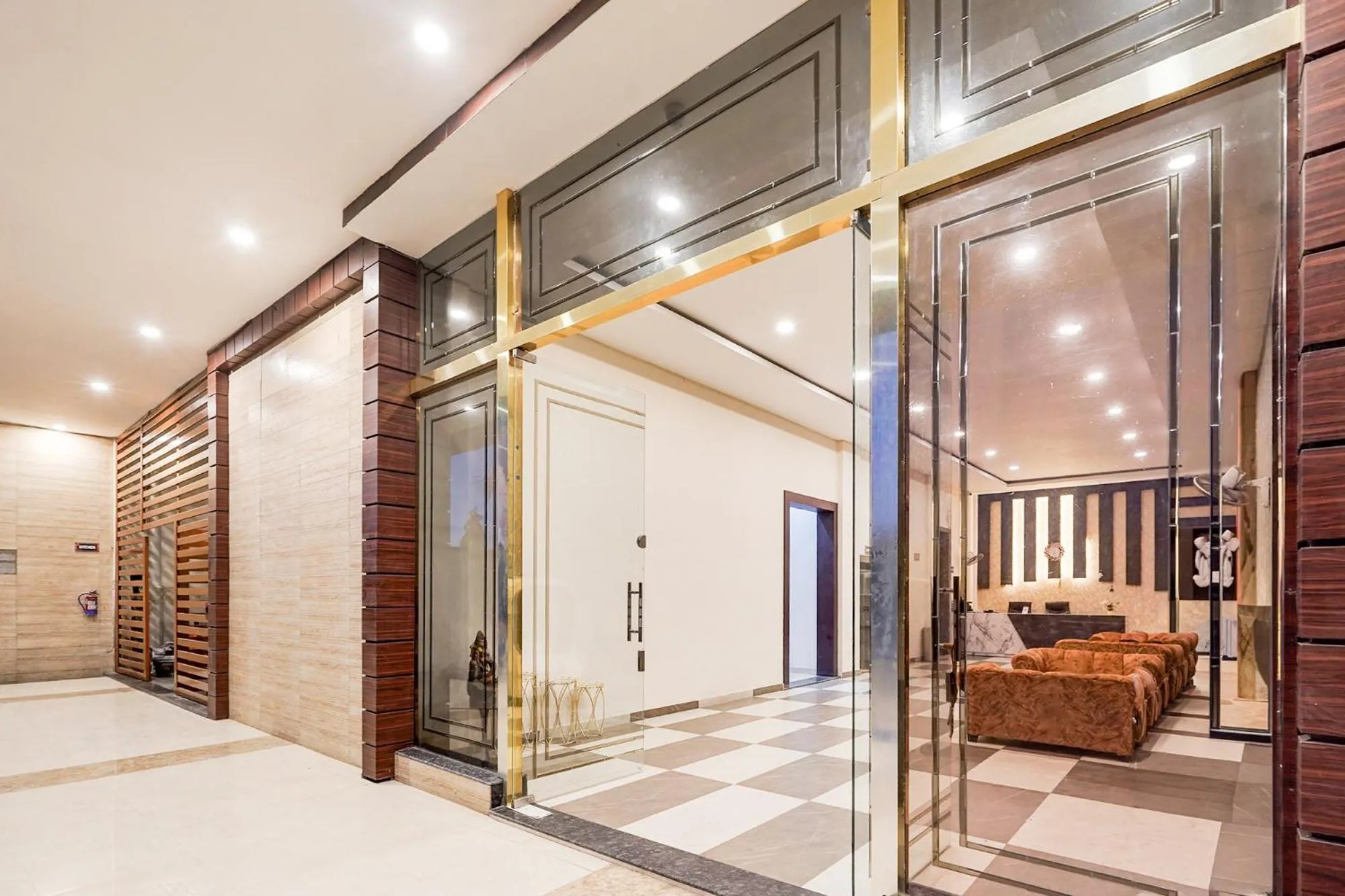 Facade/entrance in FabHotel Palm Bliss