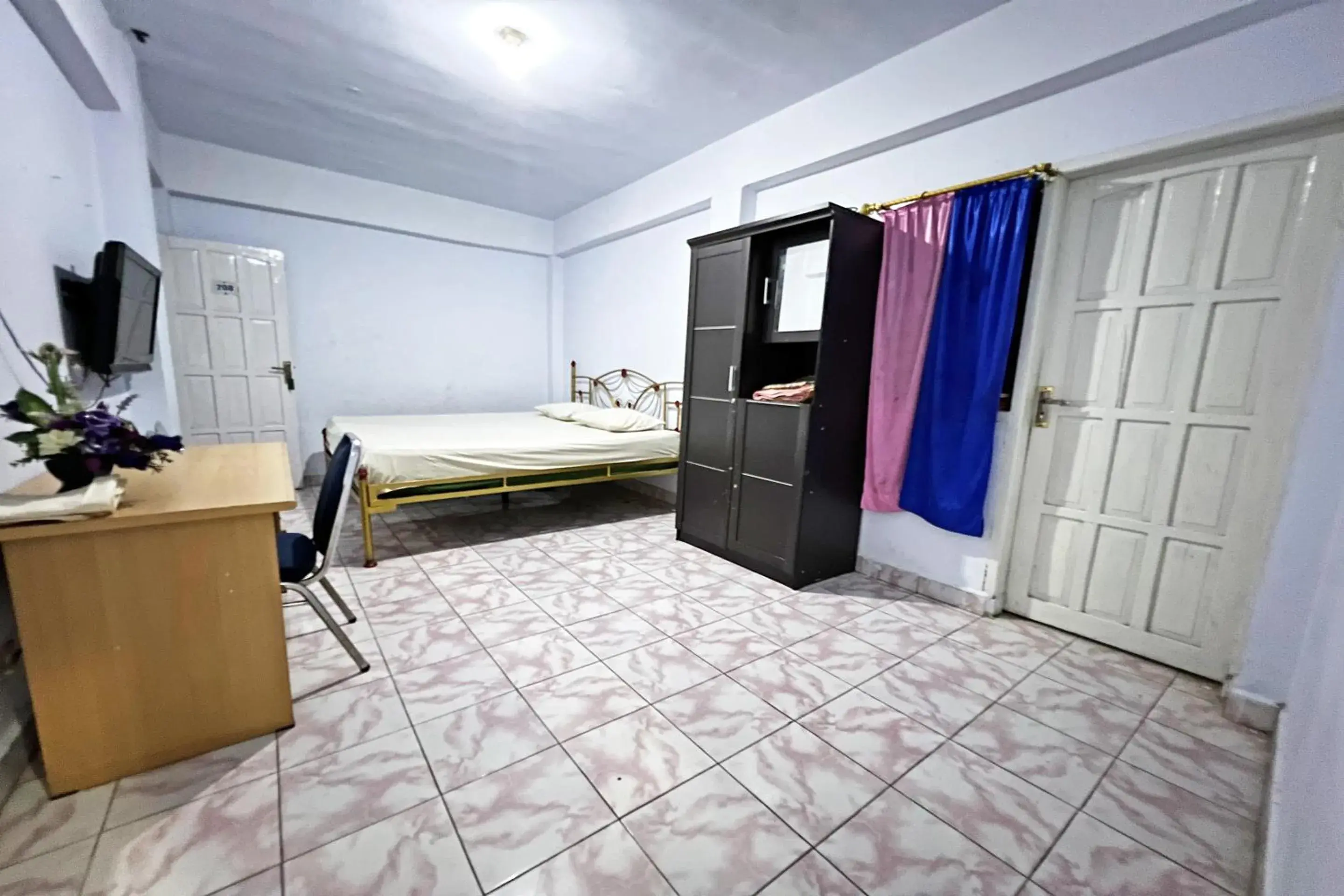 Bedroom, Bed in Hotel O Wisma Samudra Bedroom, Bed in Hotel O Wisma Samudra