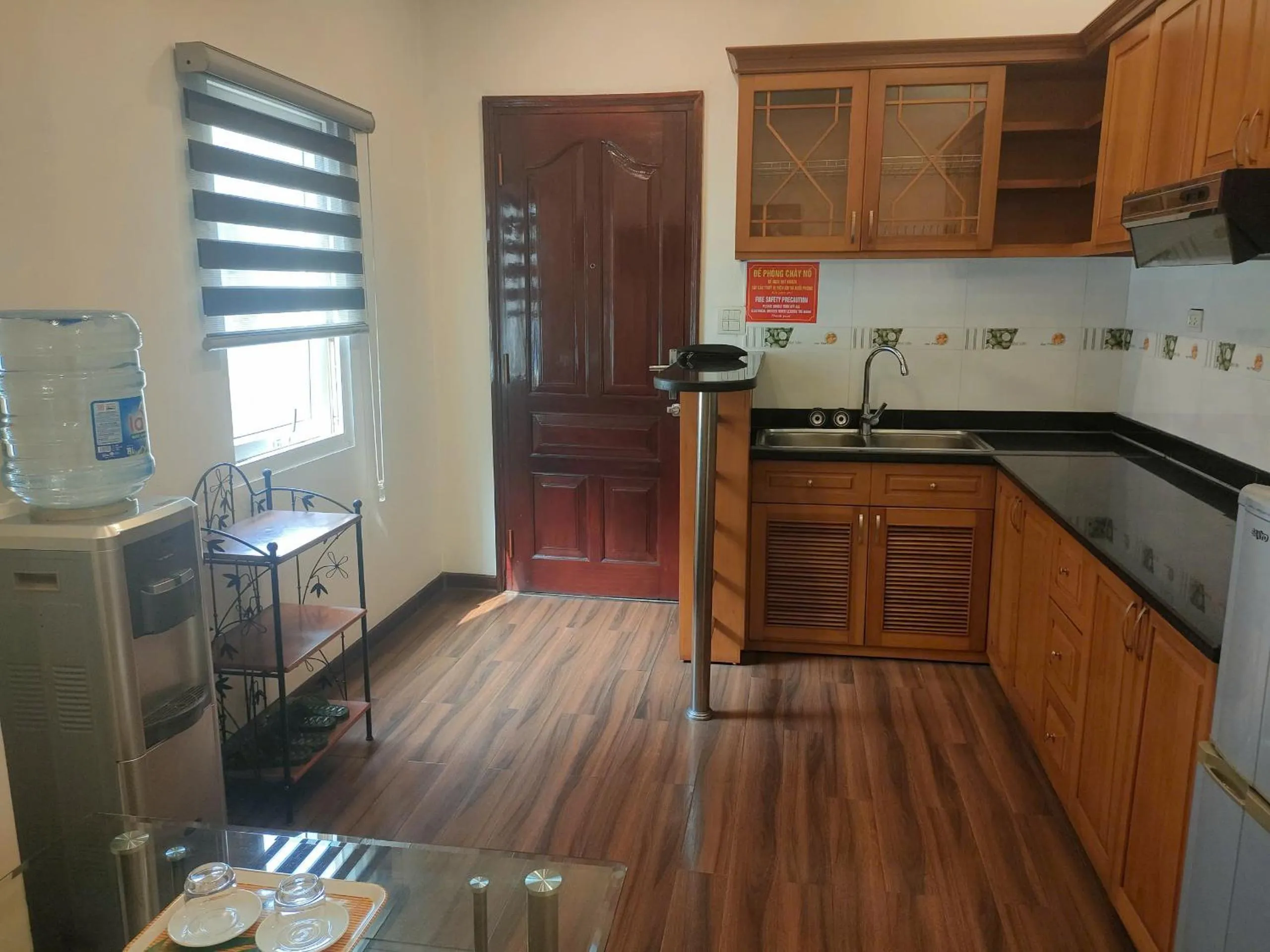 Kitchen or kitchenette in Red Building - Hotel - Hà Nội