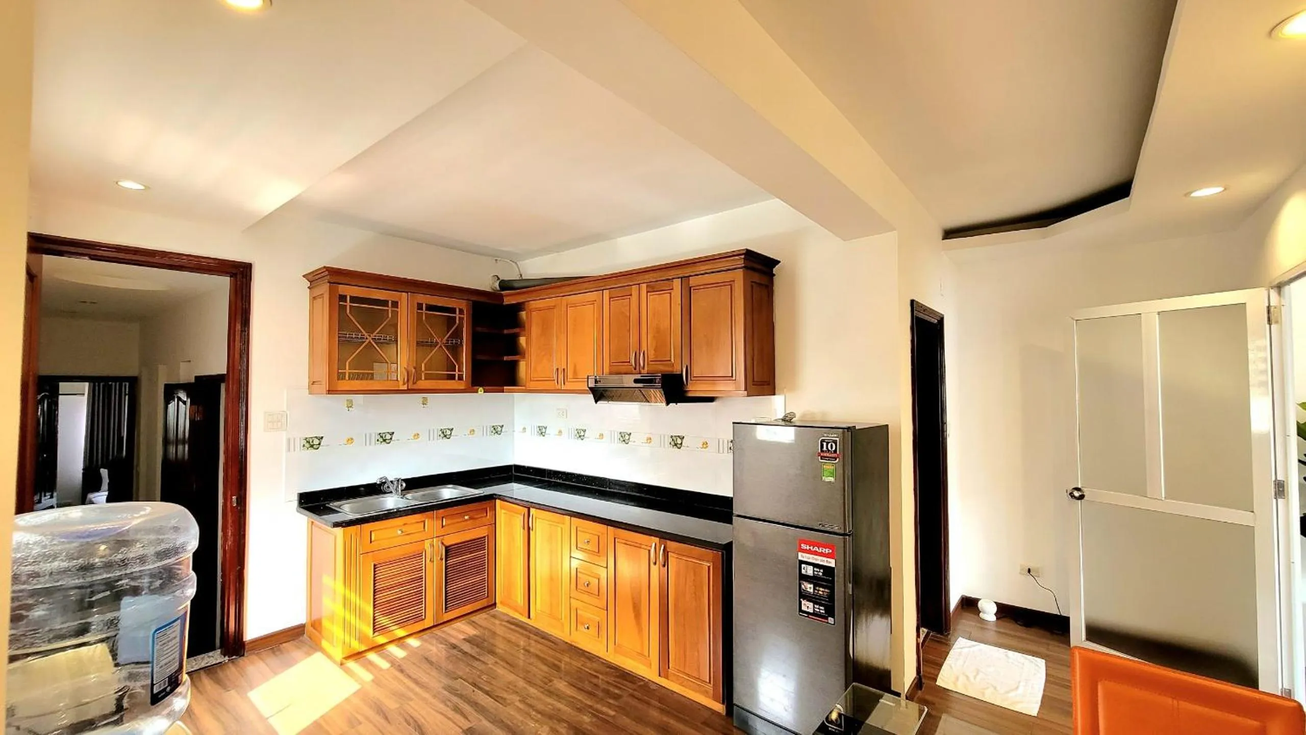 Kitchen or kitchenette in Red Building - Hotel - Hà Nội