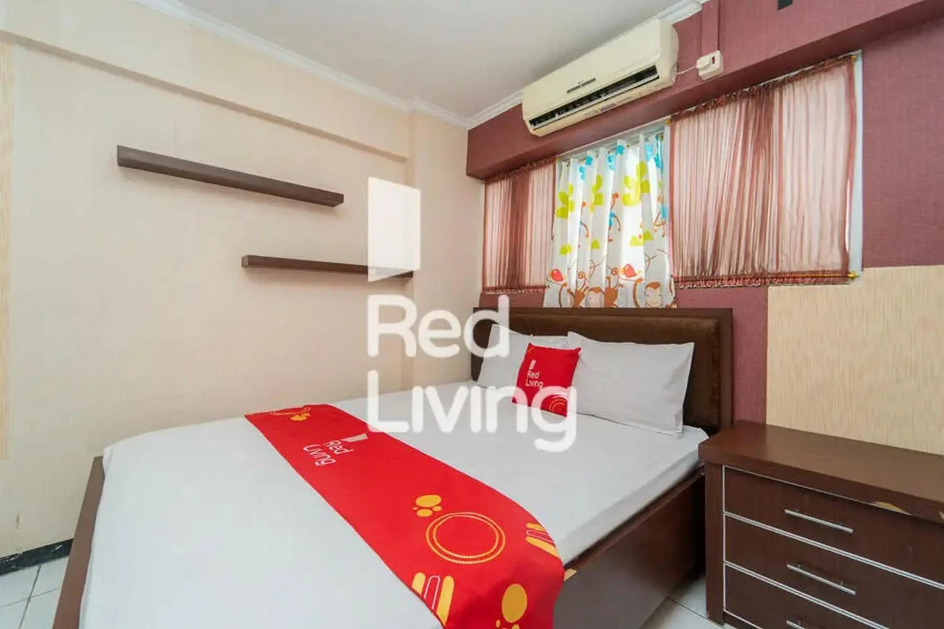 Bedroom, Bed in RedLiving Apartemen Sentra Timur Residence - Myroom id Tower Green Bedroom, Bed in RedLiving Apartemen Sentra Timur Residence - Myroom id Tower Green