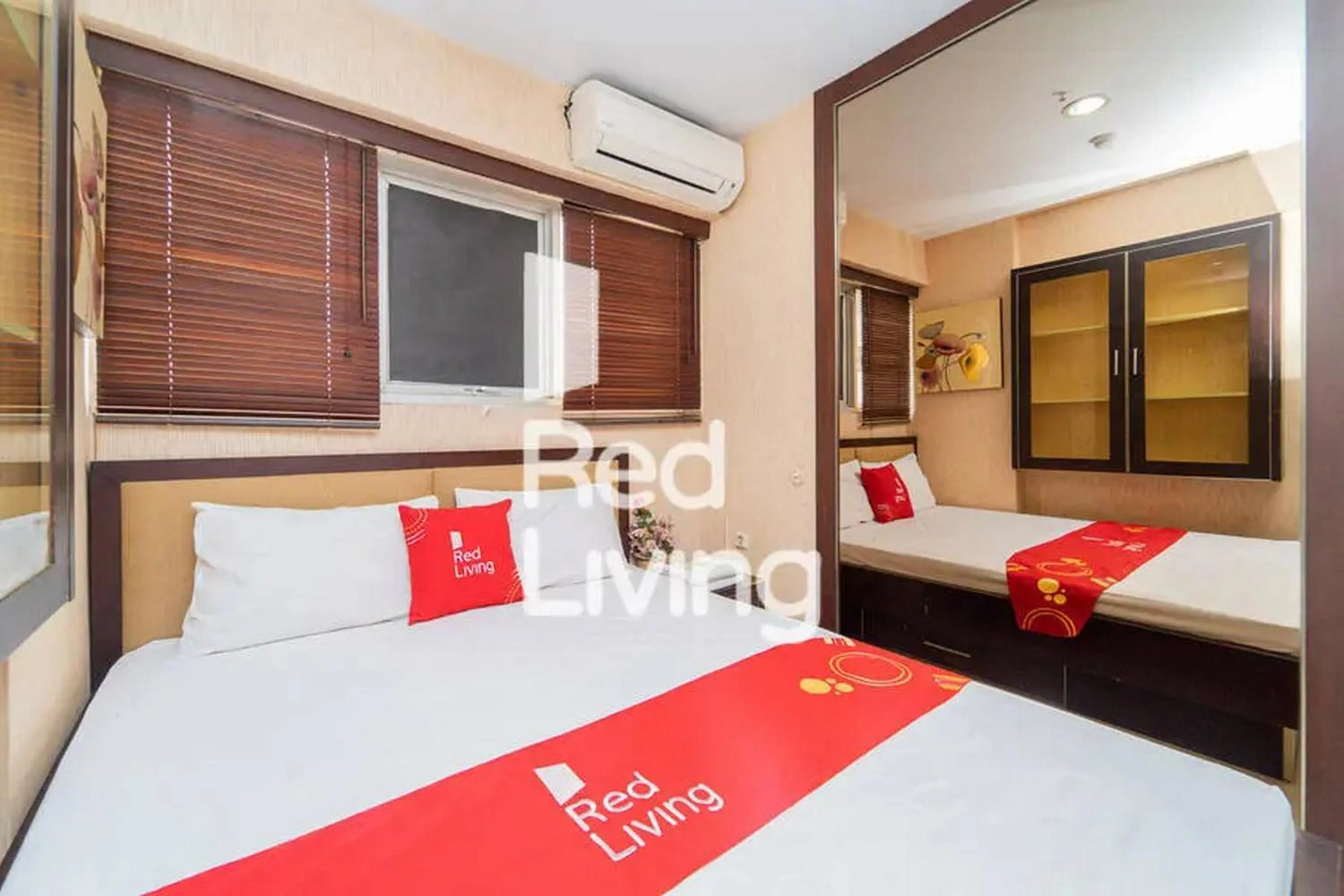 Bedroom, Bed in RedLiving Apartemen Sentra Timur Residence - Myroom id Tower Green