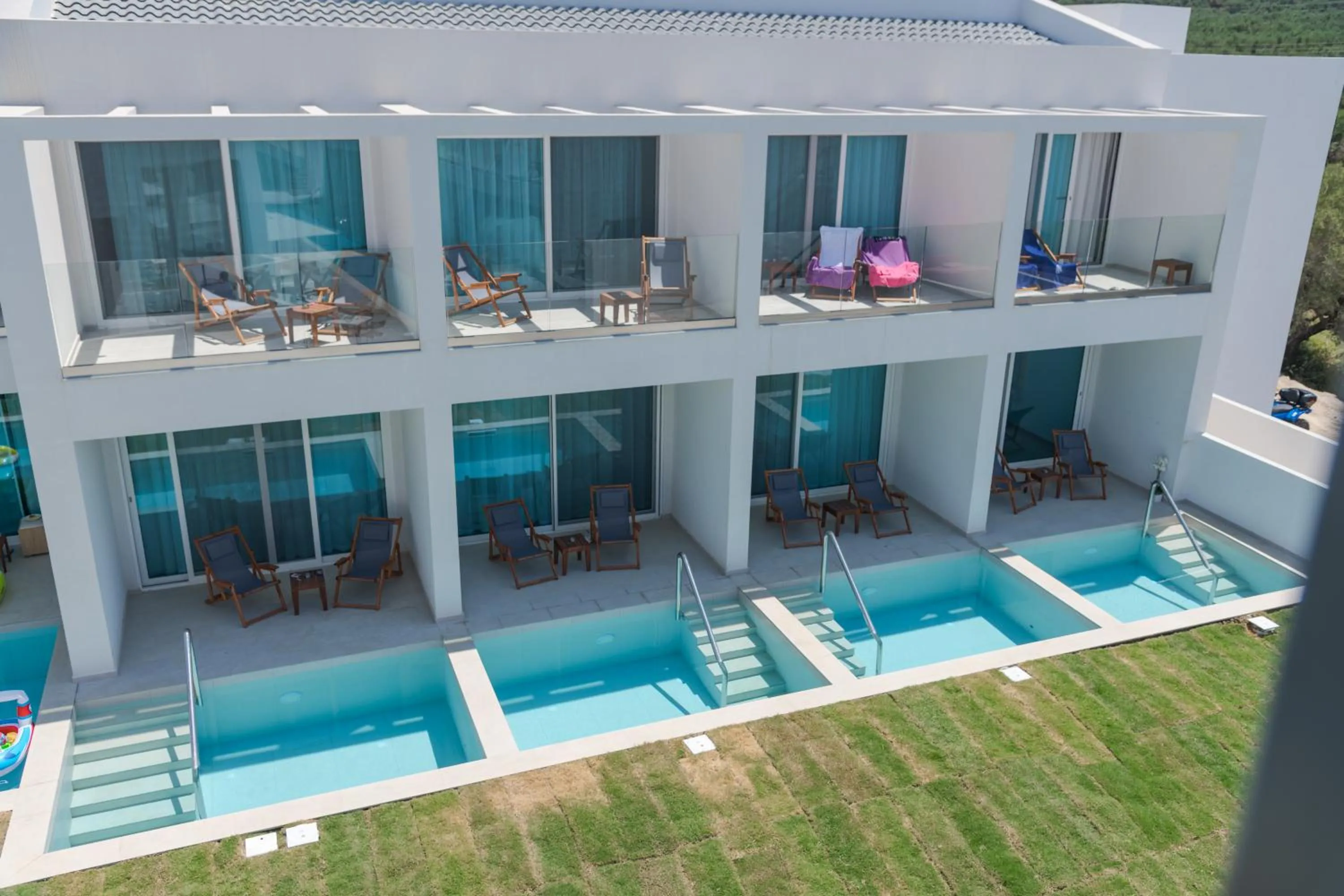 Property building in Mirage Bleu Hotel