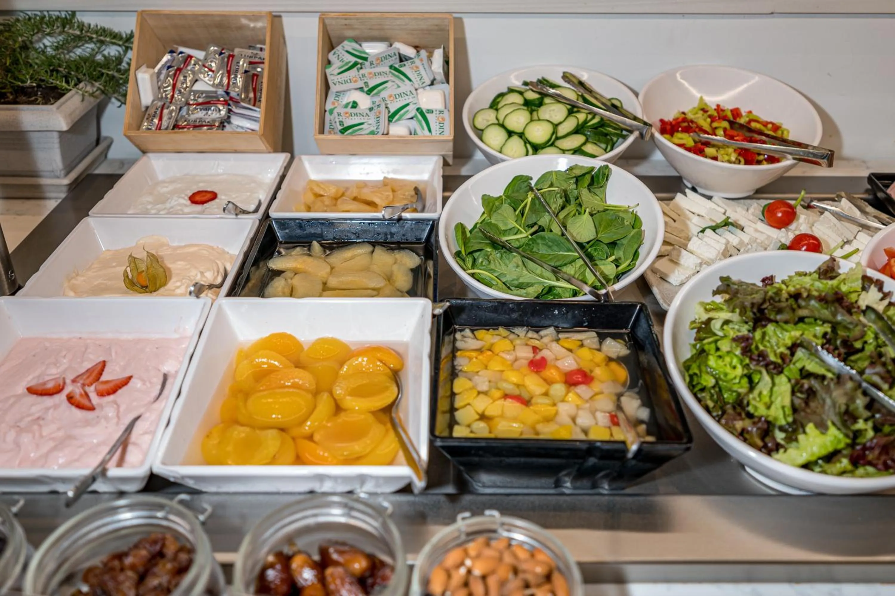 Food close-up in Mirage Bleu Hotel