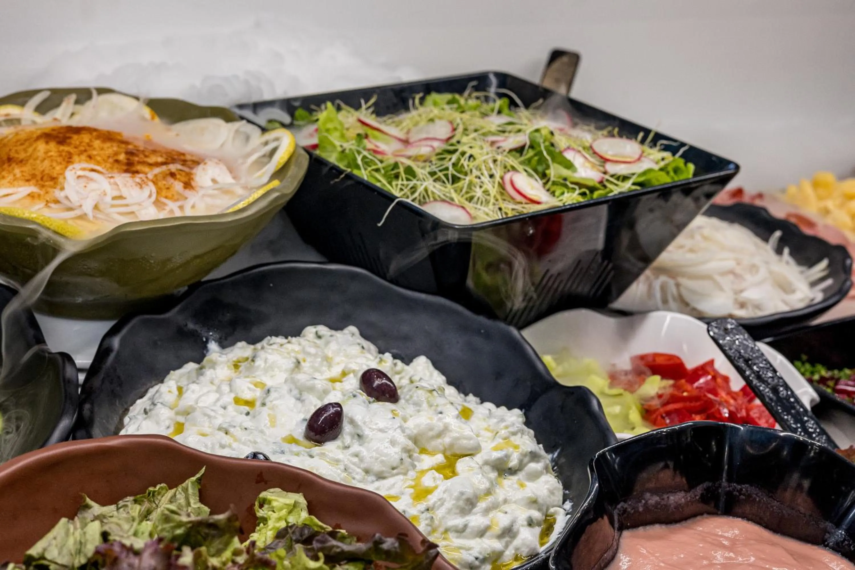 Food in Mirage Bleu Hotel