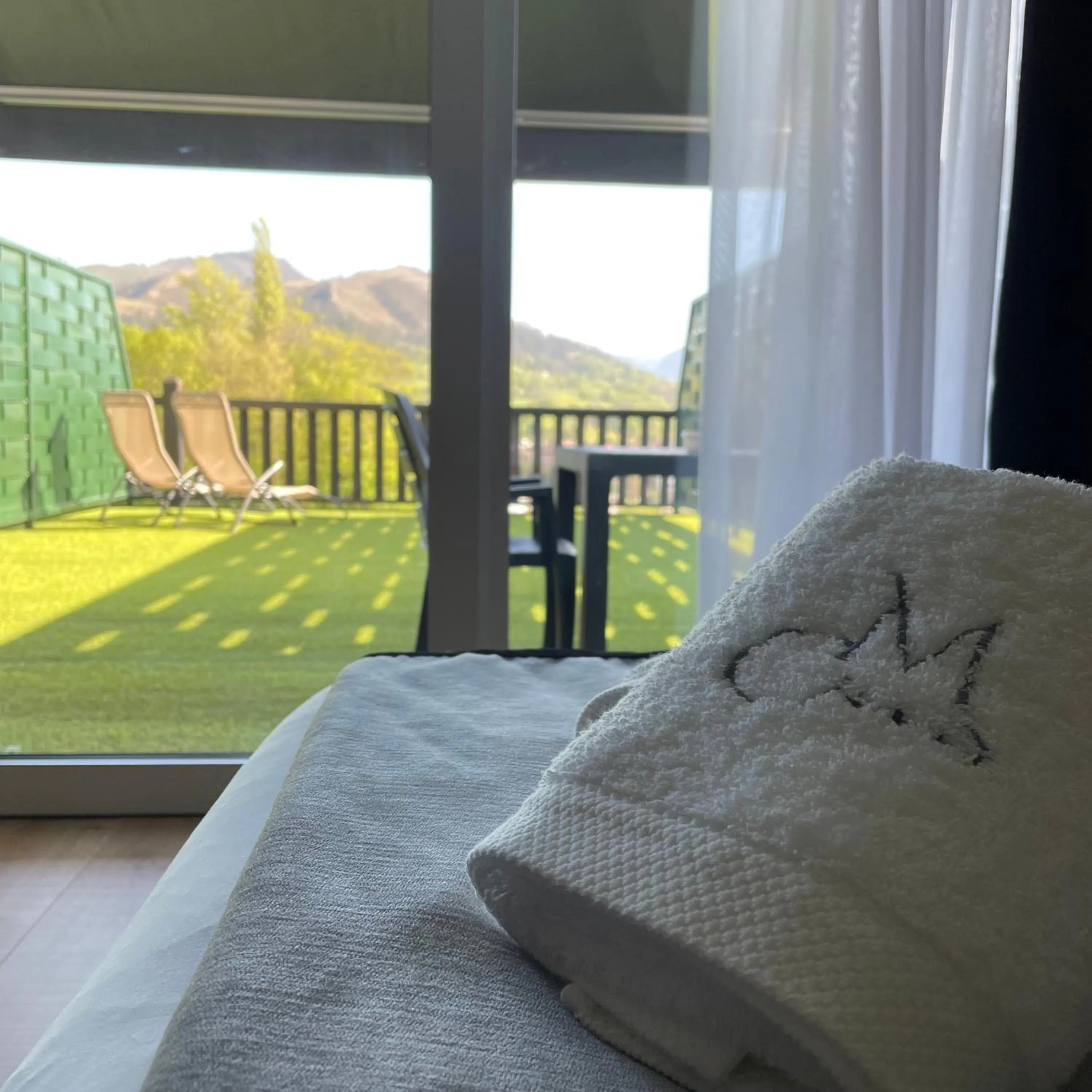 Bed in Hotel Mirador de la Cepada