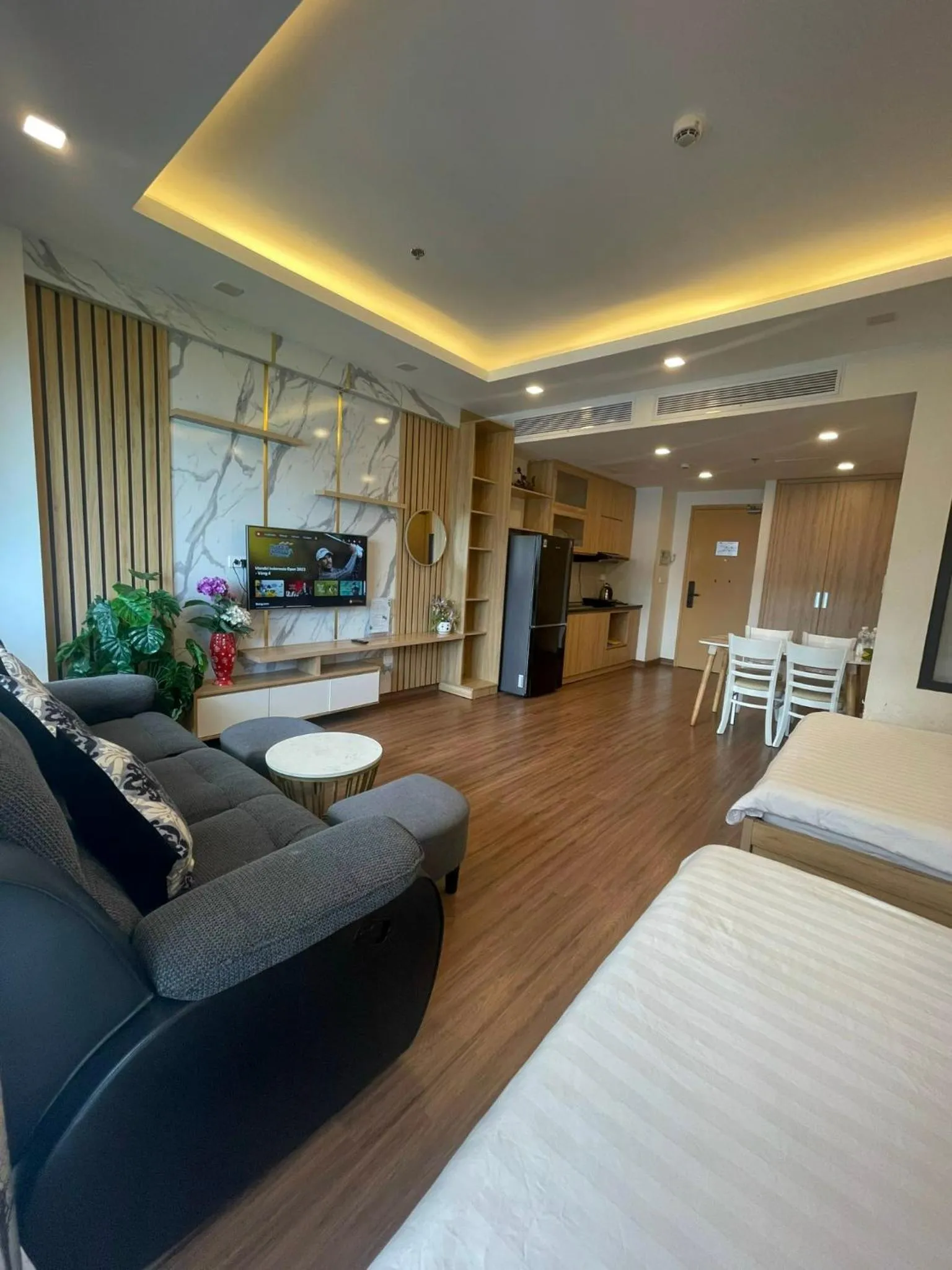 Communal lounge/ TV room, Bed in Tony Apartment -FLC Sea Tower Quy Nhon