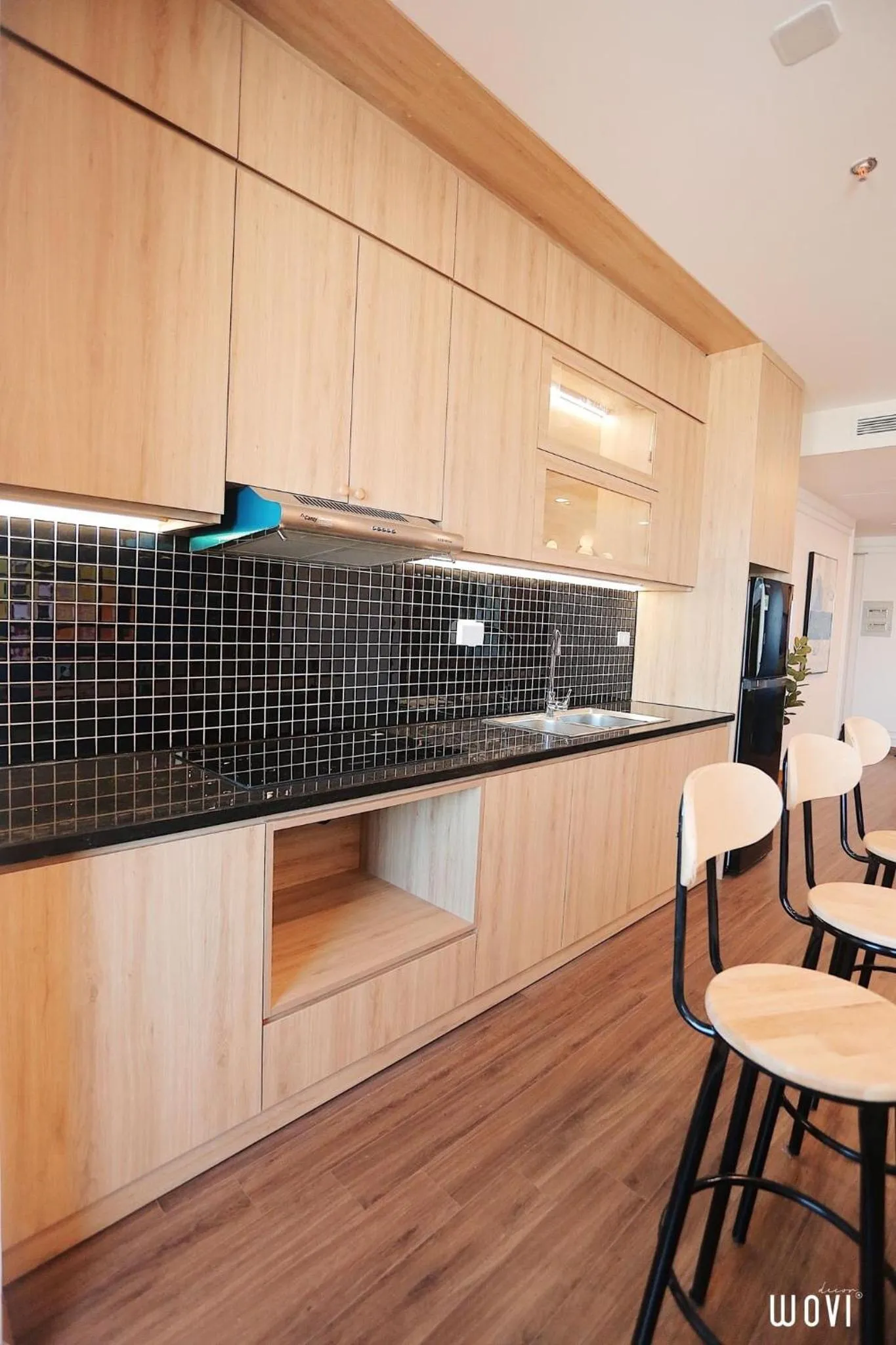 Kitchen or kitchenette in Tony Apartment -FLC Sea Tower Quy Nhon