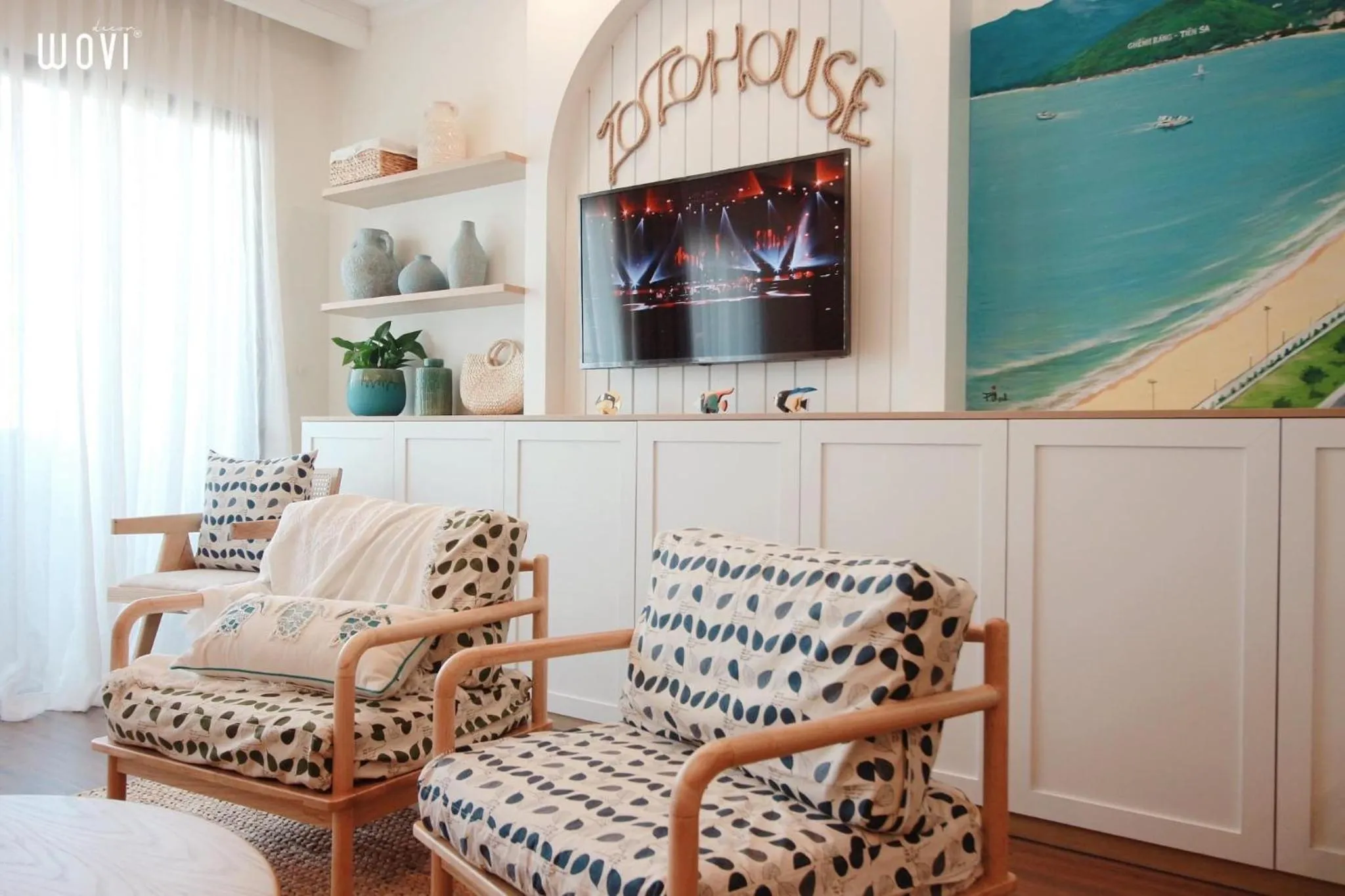 TV and multimedia in Tony Apartment -FLC Sea Tower Quy Nhon