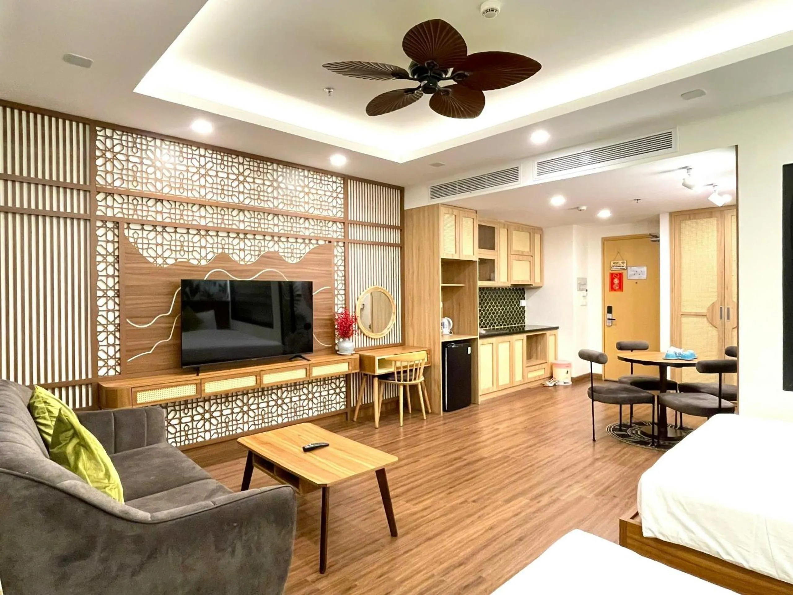 Communal lounge/ TV room, Bed in Tony Apartment -FLC Sea Tower Quy Nhon