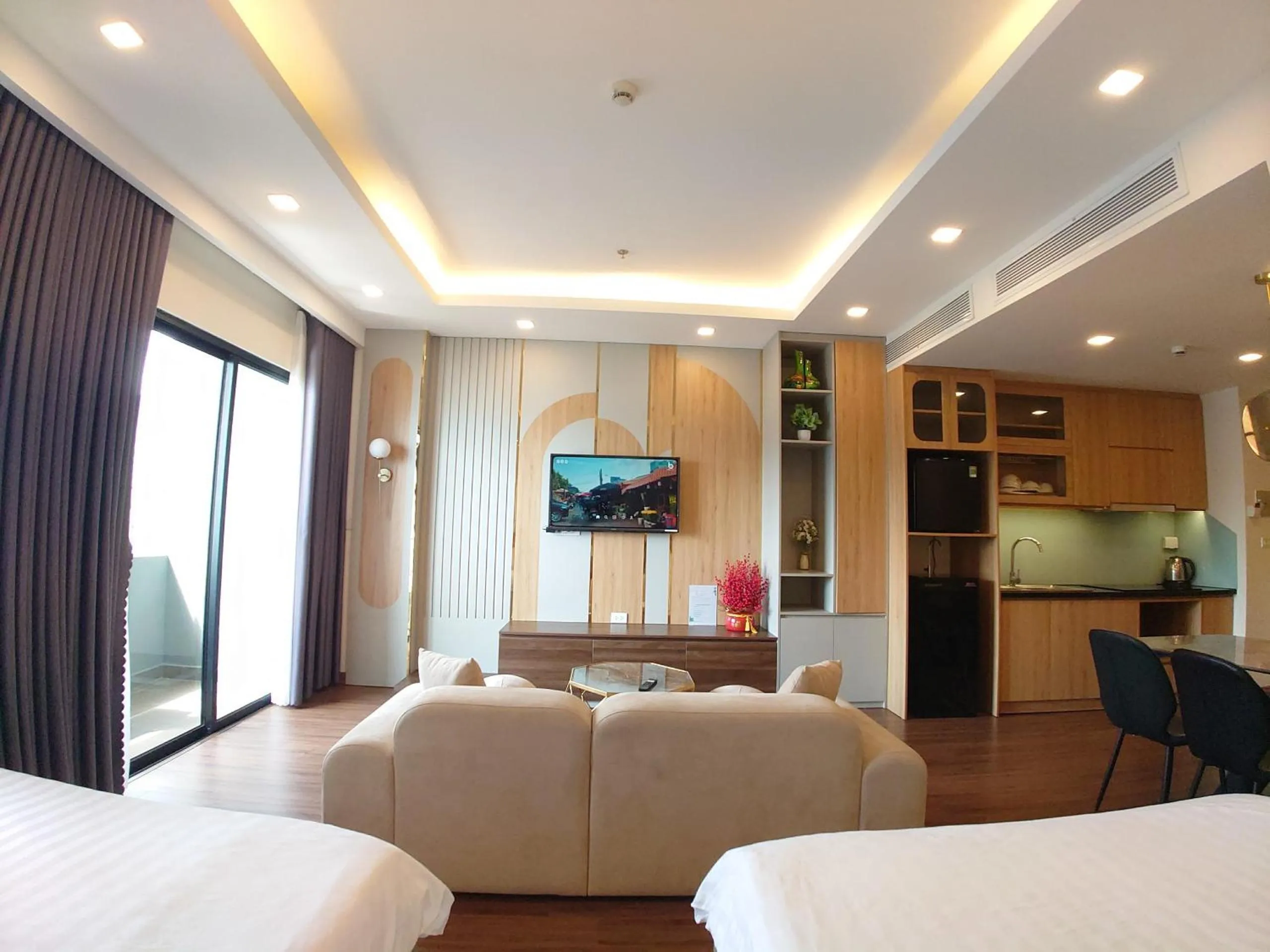 Bed in Tony Apartment -FLC Sea Tower Quy Nhon