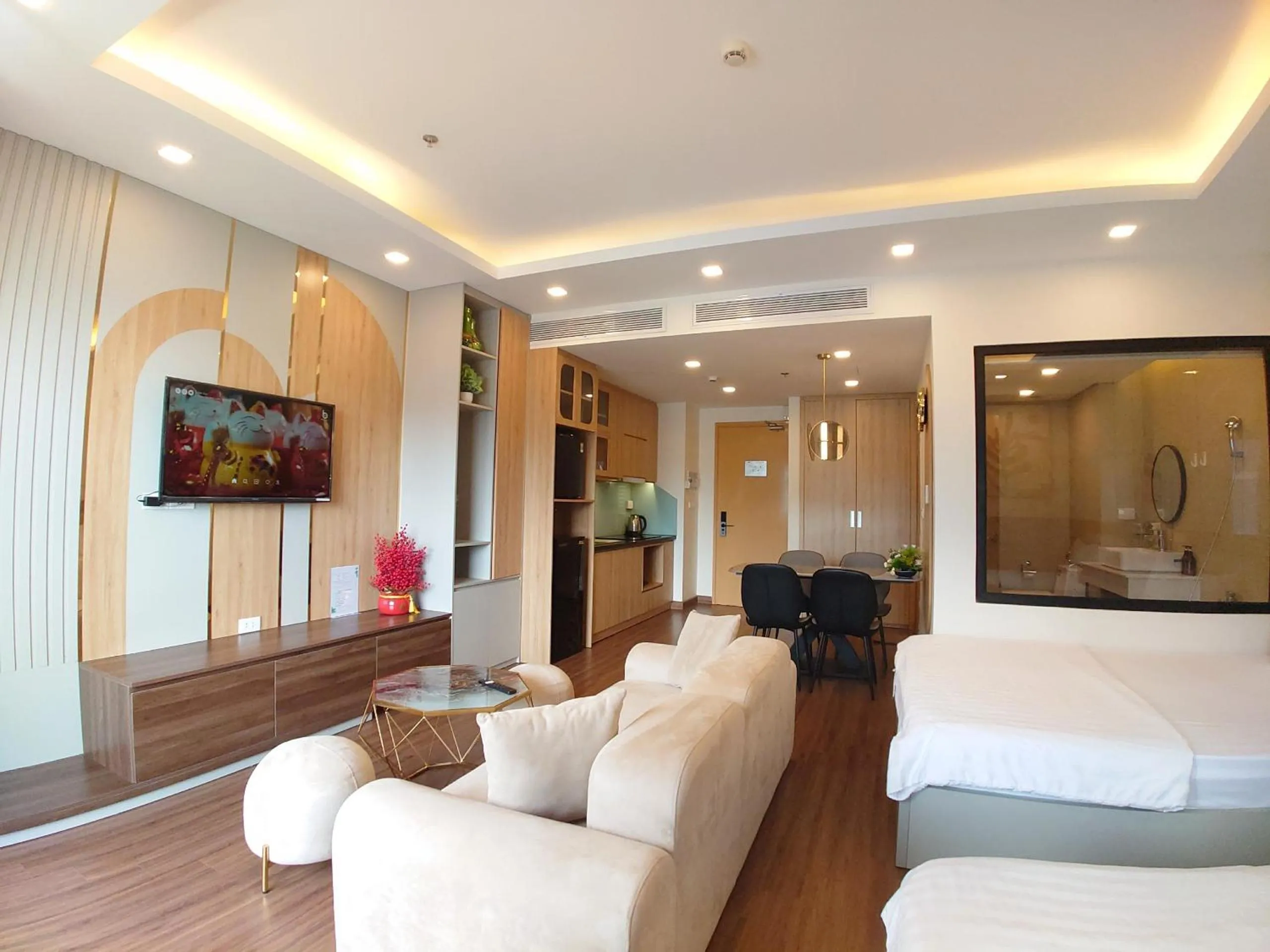 Communal lounge/ TV room in Tony Apartment -FLC Sea Tower Quy Nhon