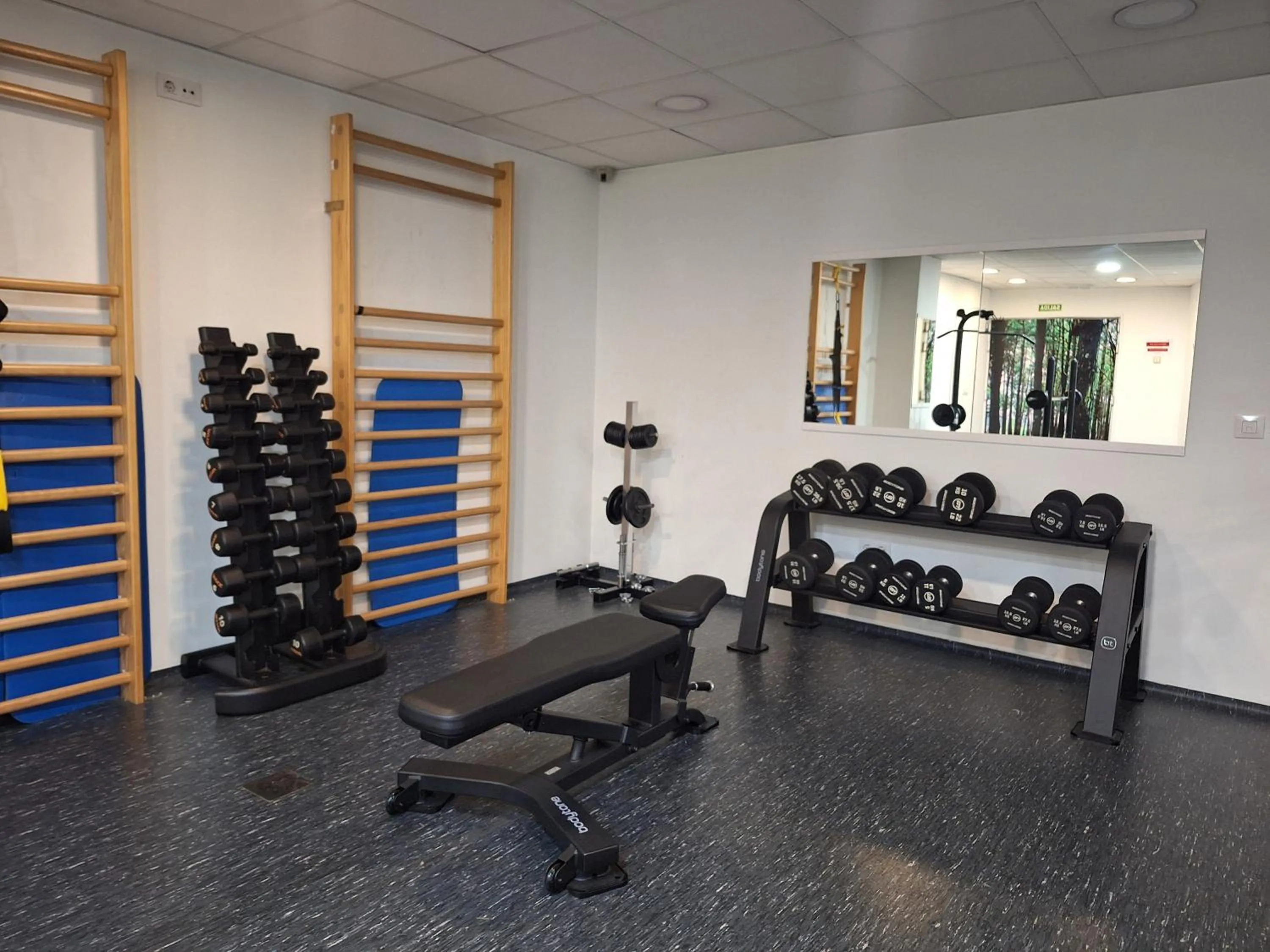 Fitness centre/facilities in Hotel Spa Odeón